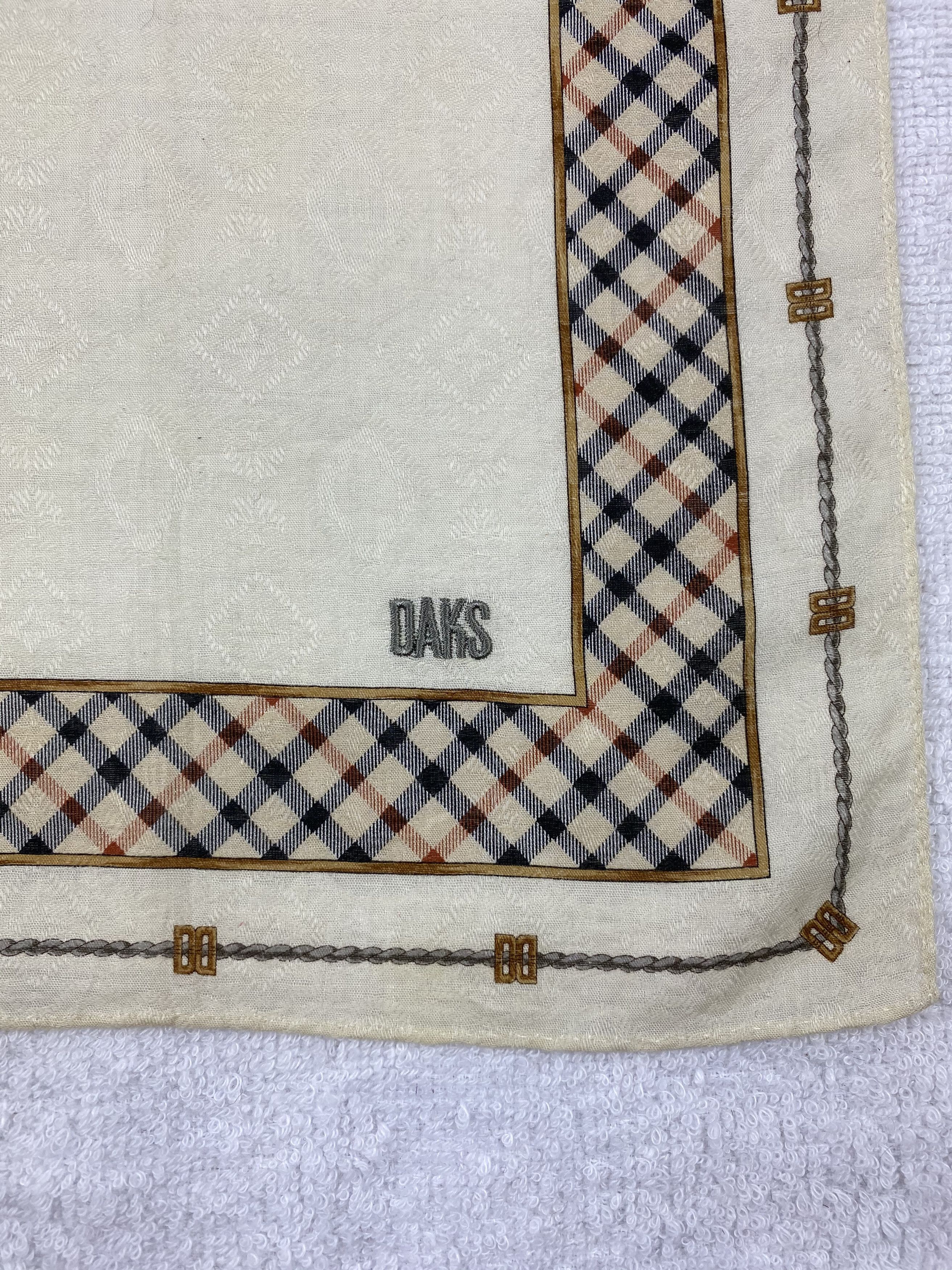 DAKS × Other × Vintage Daks London Handkerchief / Bandana / Neckerchief Size ONE SIZE - 4 Thumbnail