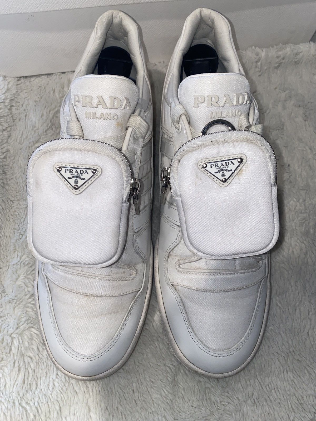 Adidas × Prada Prada X adidas original forum low Size US 9.5 / EU 42-43 - 4 Thumbnail