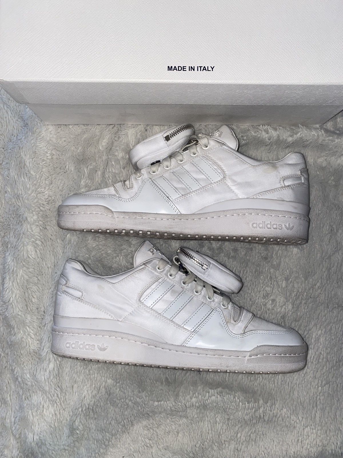 Adidas × Prada Prada X adidas original forum low Size US 9.5 / EU 42-43 - 3 Thumbnail