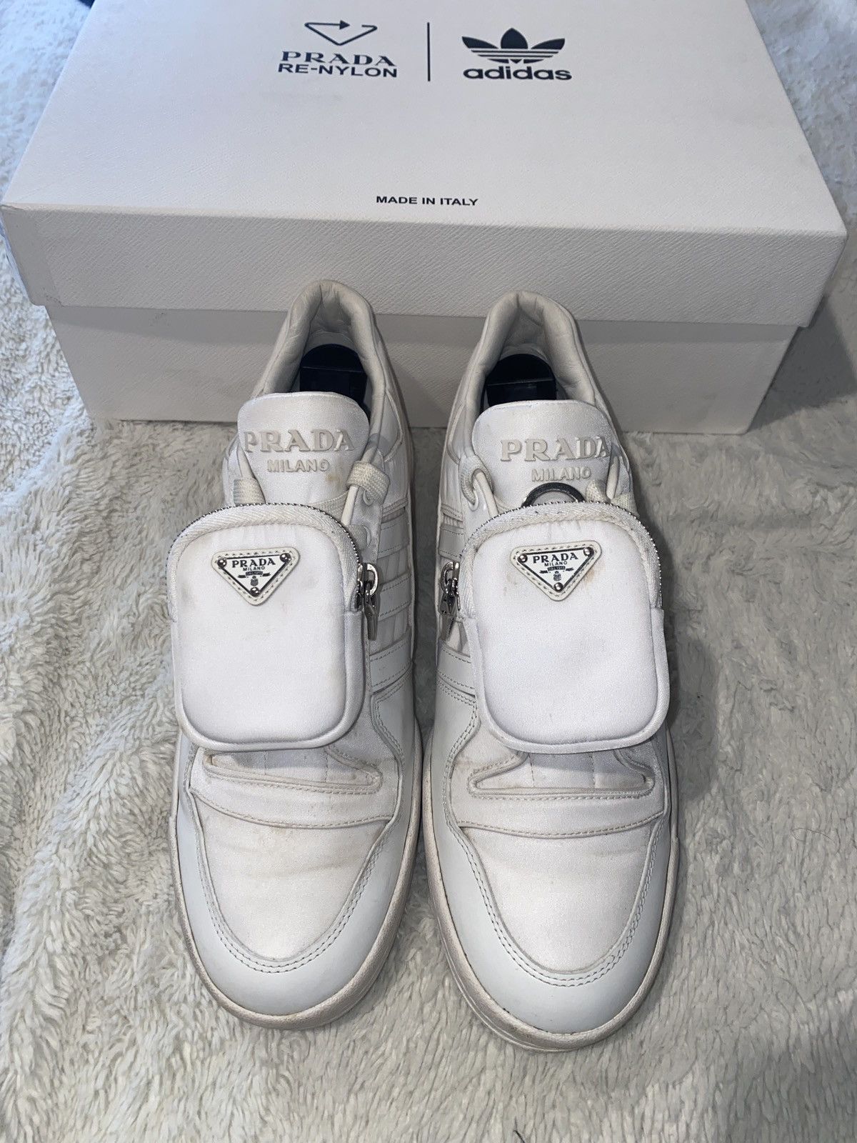 Adidas × Prada Prada X adidas original forum low Size US 9.5 / EU 42-43 - 1 Thumbnail