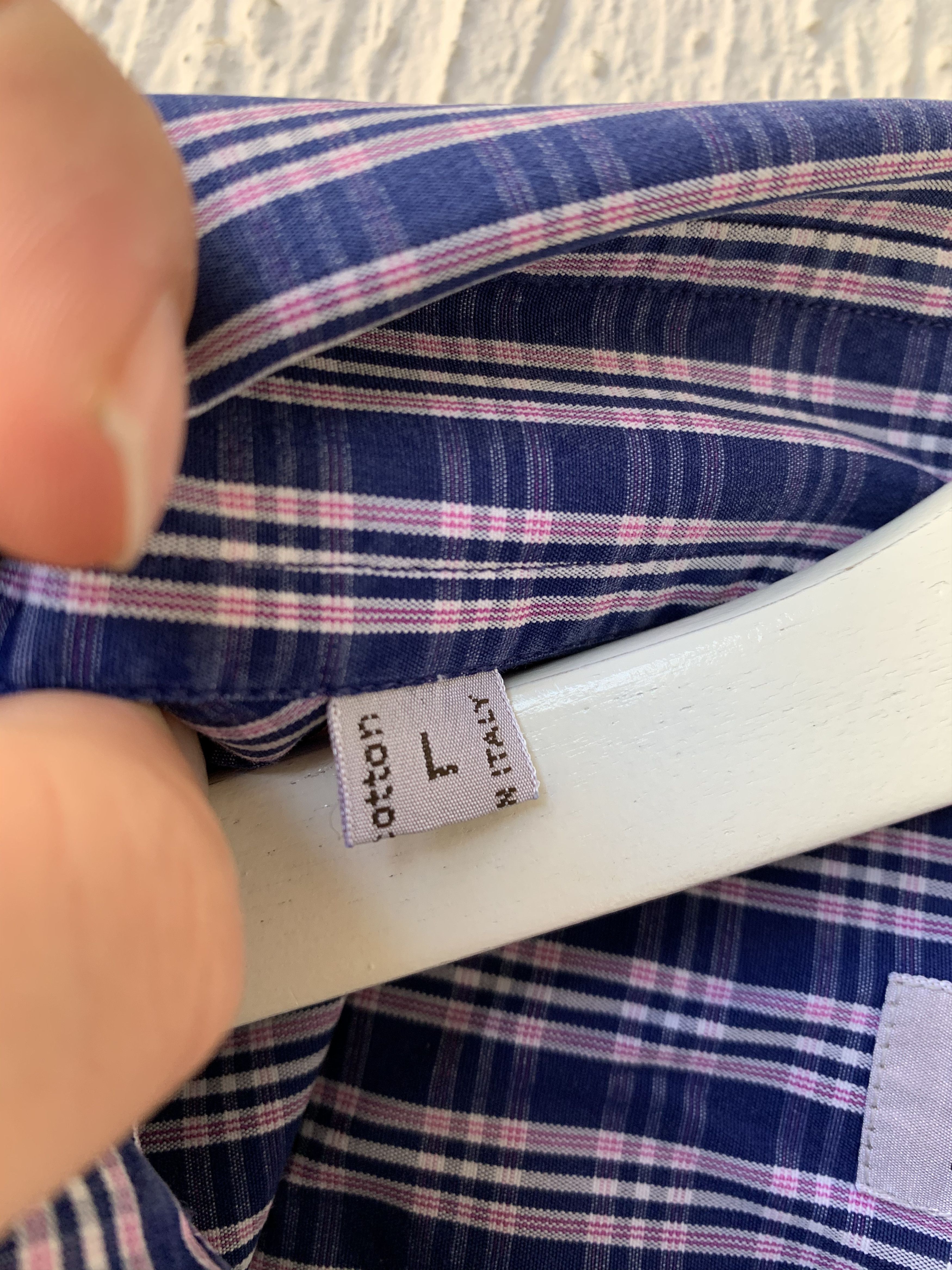 Brioni checked button up shirt Size US L / EU 52-54 / 3 - 6 Thumbnail