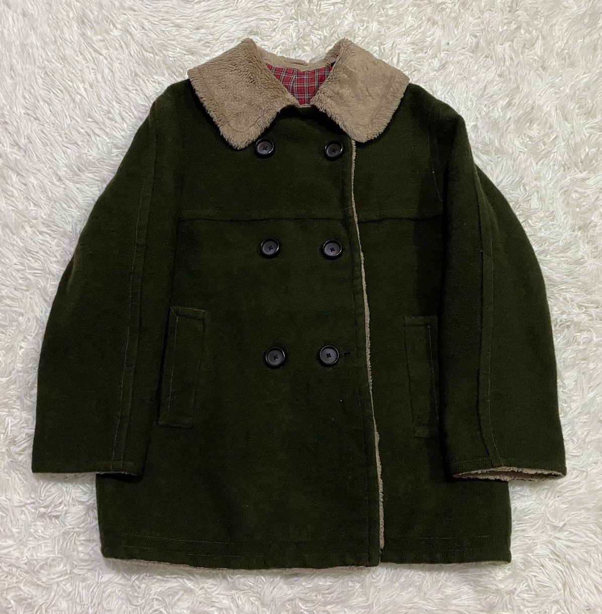 Japanese Brand Hanasaki Toyo Boa Back Wool Jacket Size US M / EU 48-50 / 2 - 3 Thumbnail