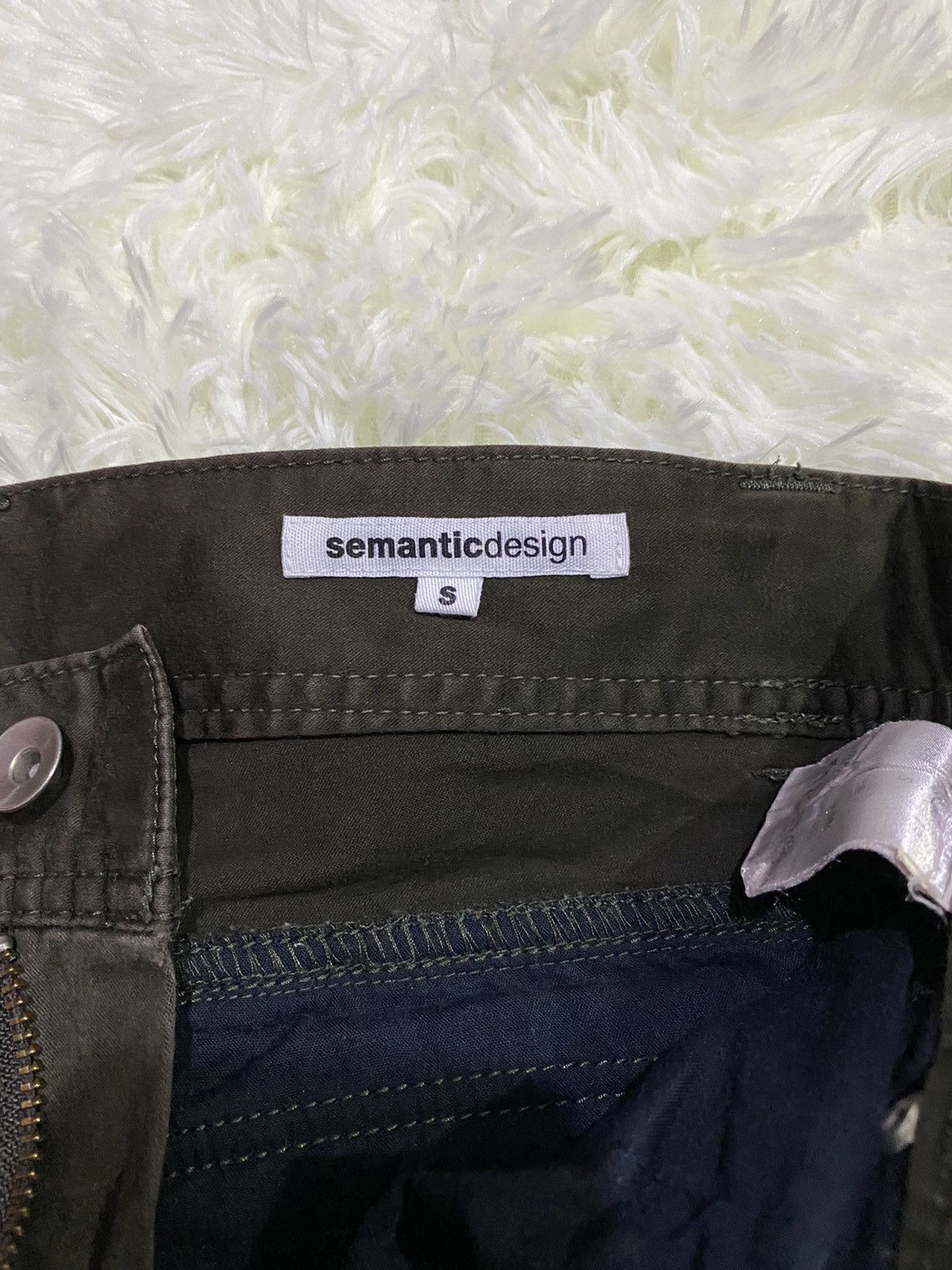 Designer × Japanese Brand Semantic Design Multipockets Cargo Military Tactical Pants Size US 28 / EU 44 - 15 Thumbnail