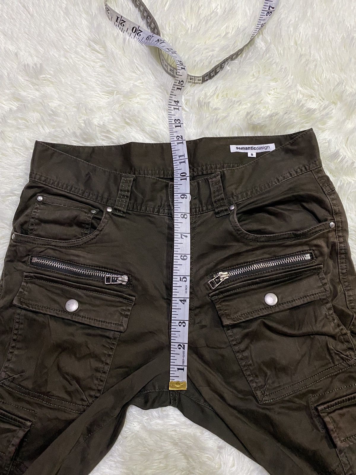 Designer × Japanese Brand Semantic Design Multipockets Cargo Military Tactical Pants Size US 28 / EU 44 - 19 Thumbnail