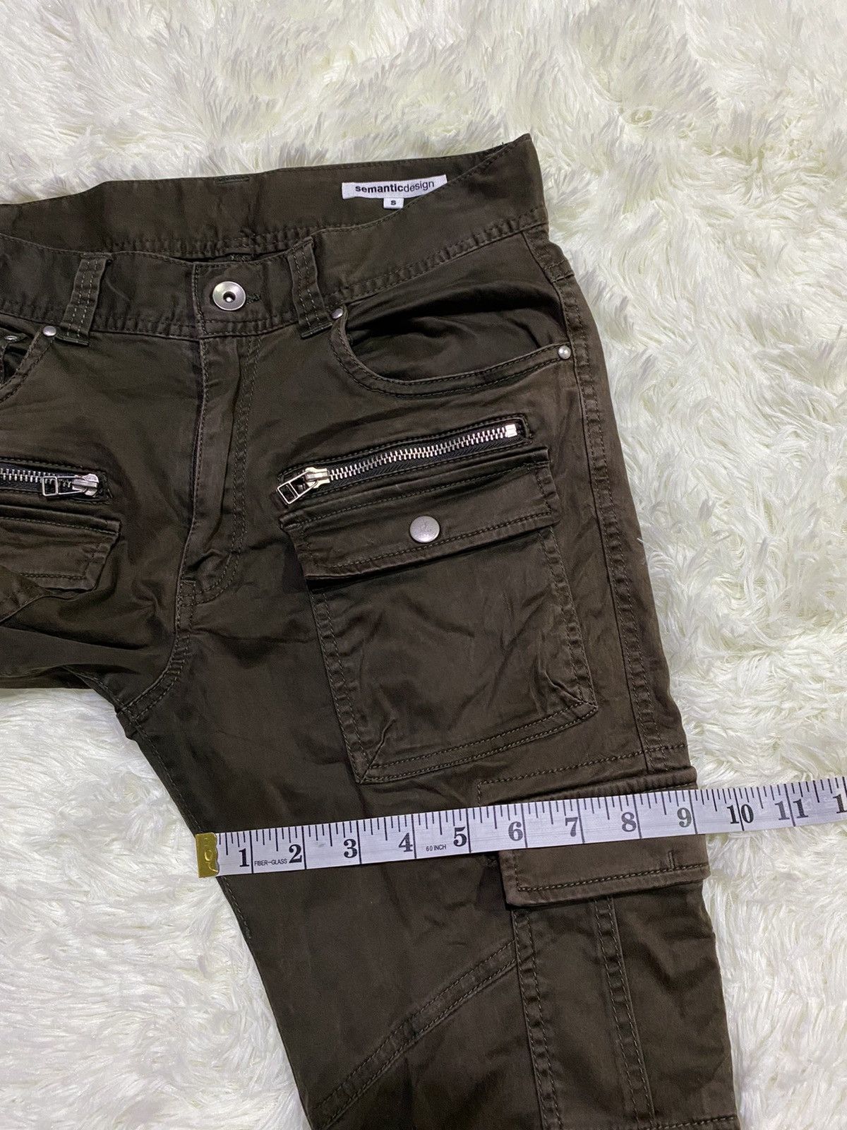 Designer × Japanese Brand Semantic Design Multipockets Cargo Military Tactical Pants Size US 28 / EU 44 - 20 Thumbnail