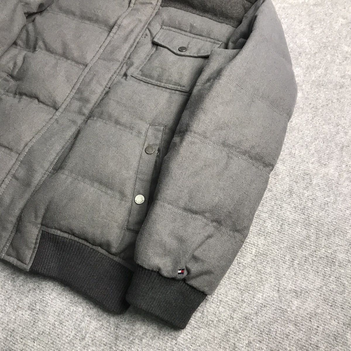 Tommy Hilfiger 💥TOMMY HILFIGER WOOL PUFFER JACKET Size US L / EU 52-54 / 3 - 3 Thumbnail