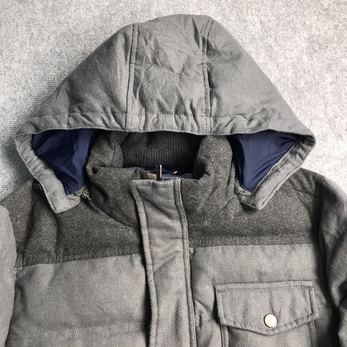 Tommy Hilfiger 💥TOMMY HILFIGER WOOL PUFFER JACKET Size US L / EU 52-54 / 3 - 2 Thumbnail