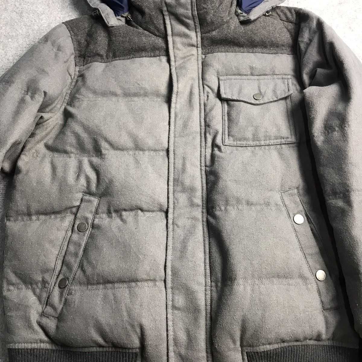 Tommy Hilfiger 💥TOMMY HILFIGER WOOL PUFFER JACKET Size US L / EU 52-54 / 3 - 4 Thumbnail