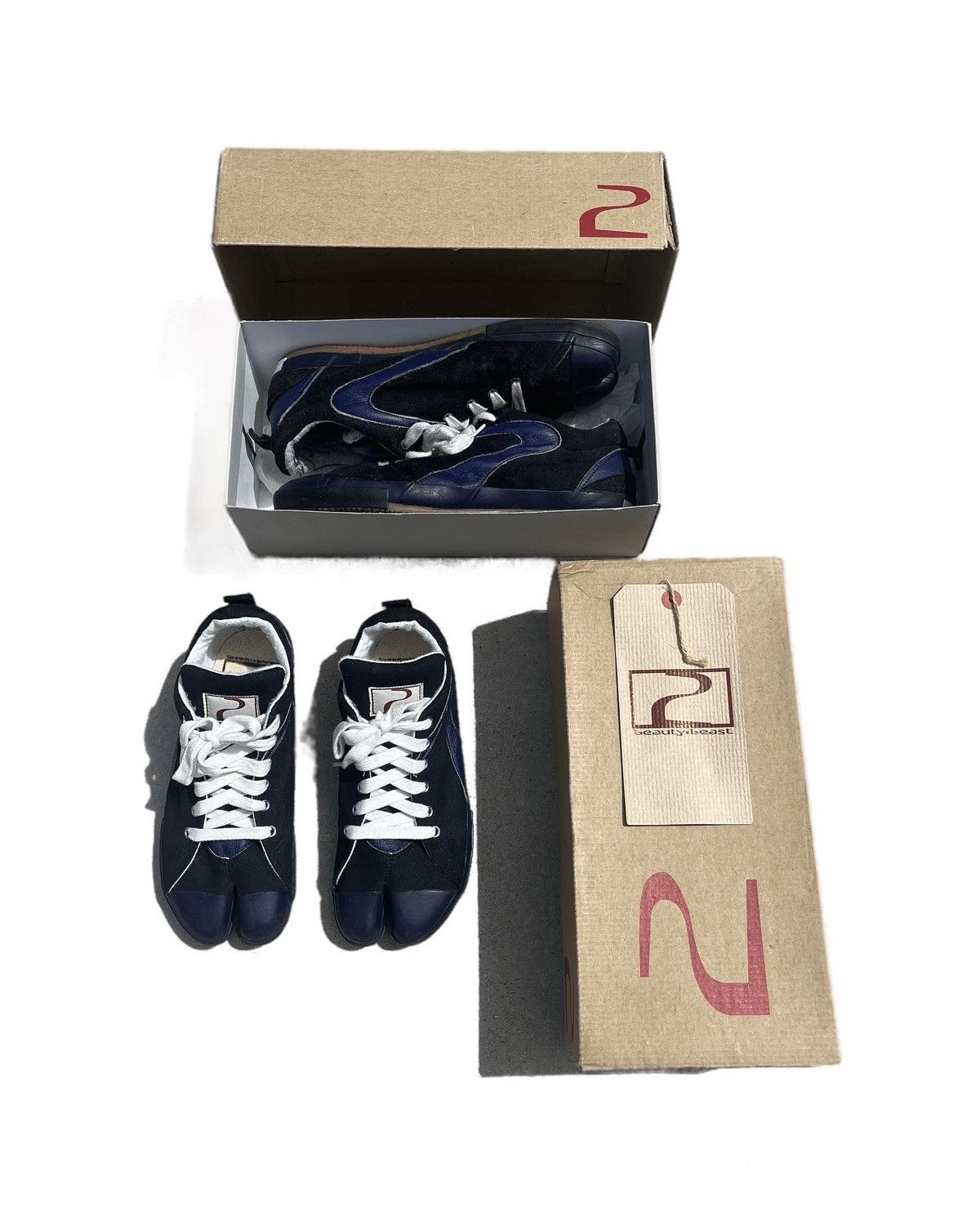 Beauty Beast beauty:beast "also" tabi sneakers (second pair) Size US 7 / EU 40 - 2 Thumbnail