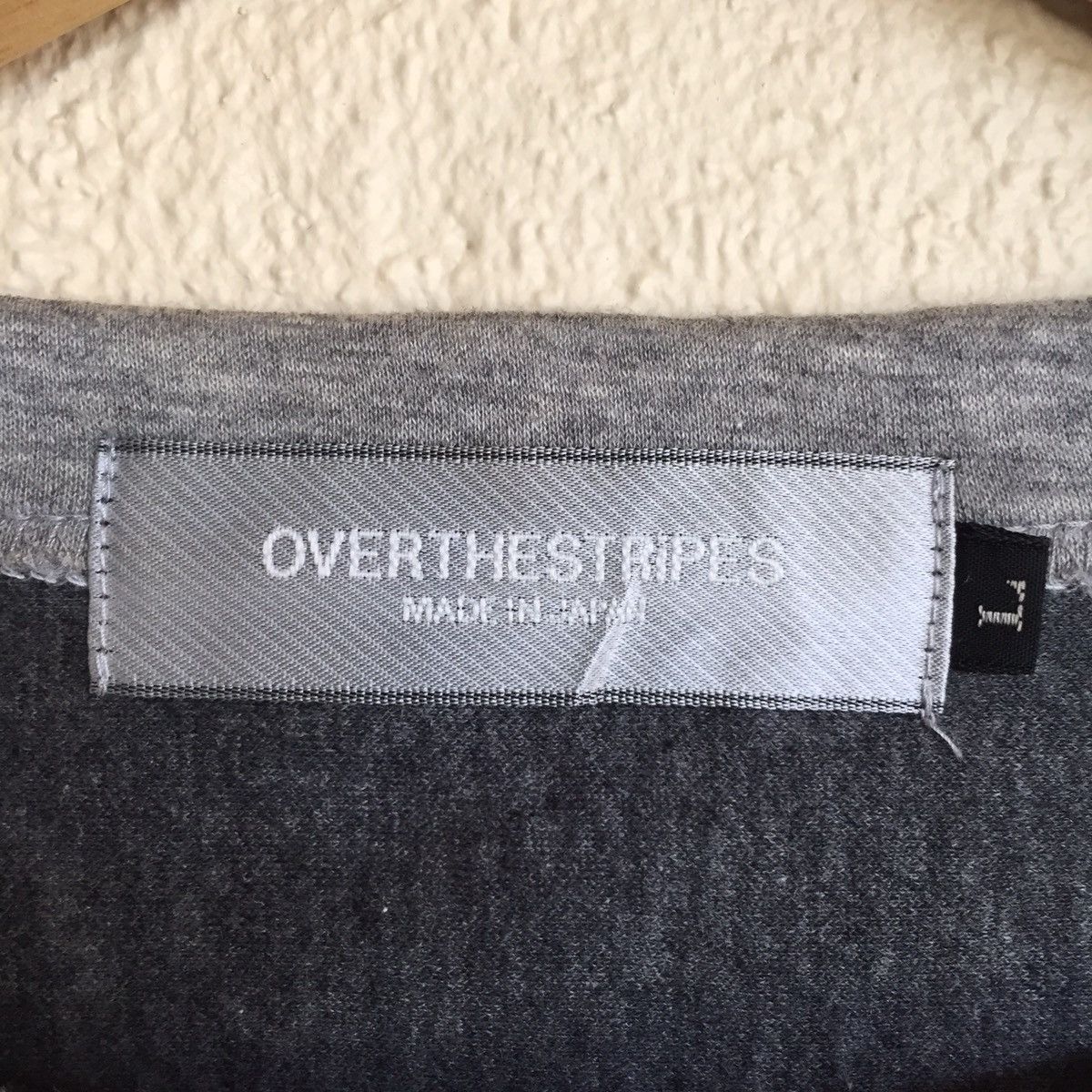 Japanese Brand LAST DROP#OverTheStripes ShortSleeve Sweatshirt Made InJapan Size US L / EU 52-54 / 3 - 3 Thumbnail
