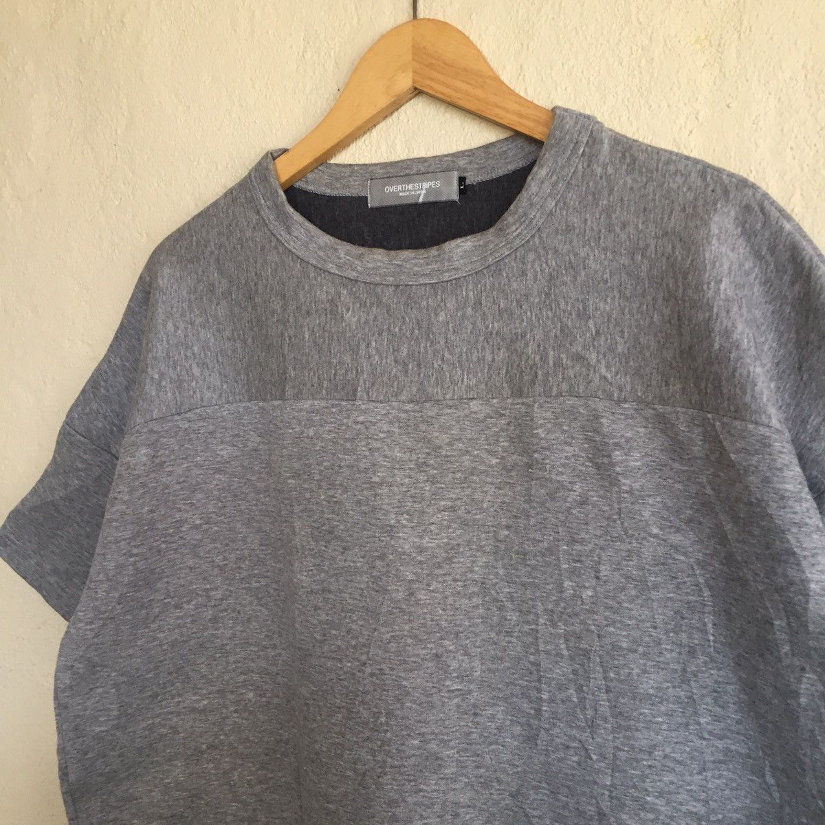 Japanese Brand LAST DROP#OverTheStripes ShortSleeve Sweatshirt Made InJapan Size US L / EU 52-54 / 3 - 10 Thumbnail