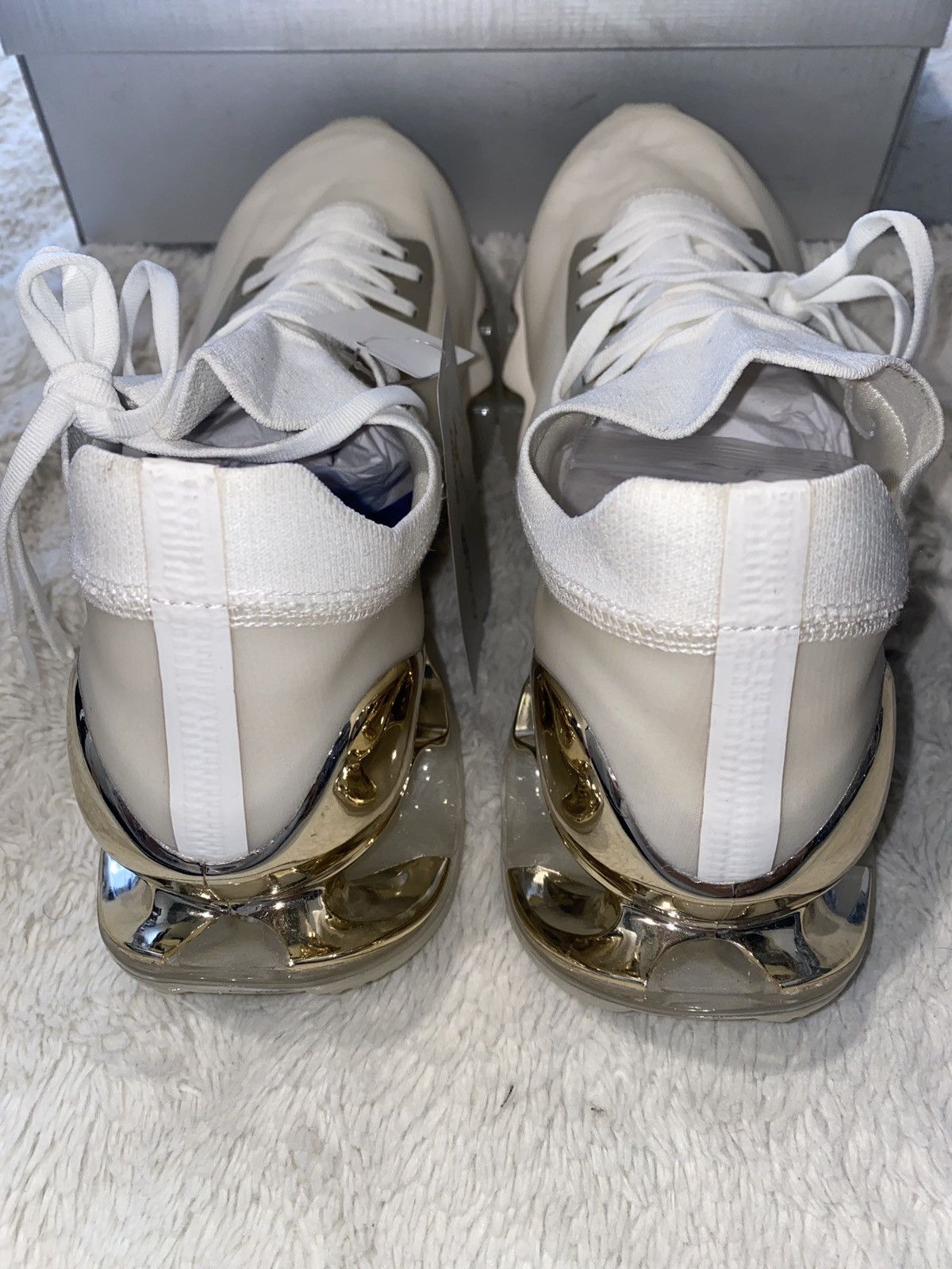 Club Sorayama Mizuno X Sorayama wave prophecy champagne gold Size US 11 / EU 44 - 3 Thumbnail