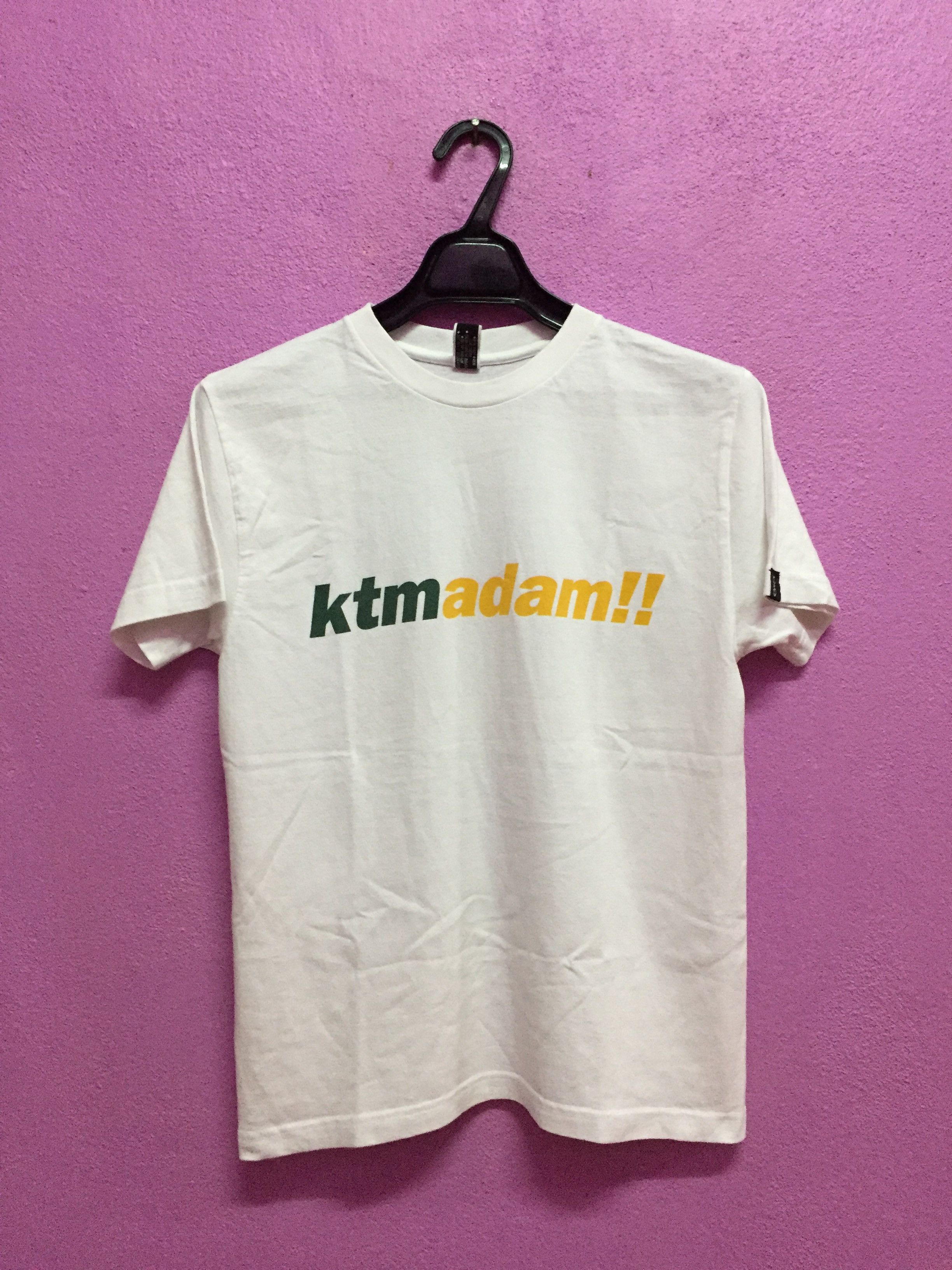 Japanese Brand KTM Adam !! Festival Tee Size Small Size US S / EU 44-46 / 1 - 2 Thumbnail