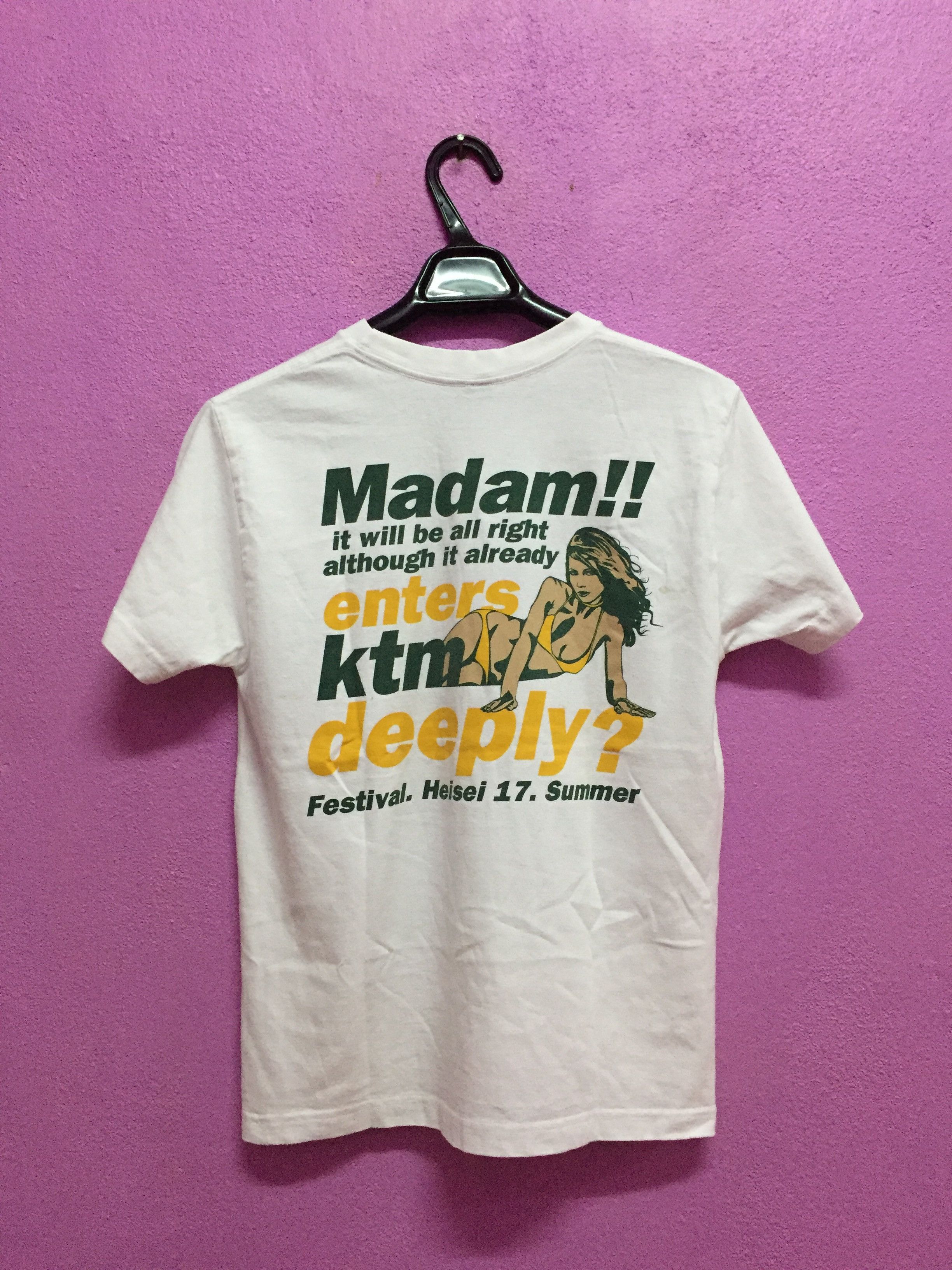 Japanese Brand KTM Adam !! Festival Tee Size Small Size US S / EU 44-46 / 1 - 1 Thumbnail
