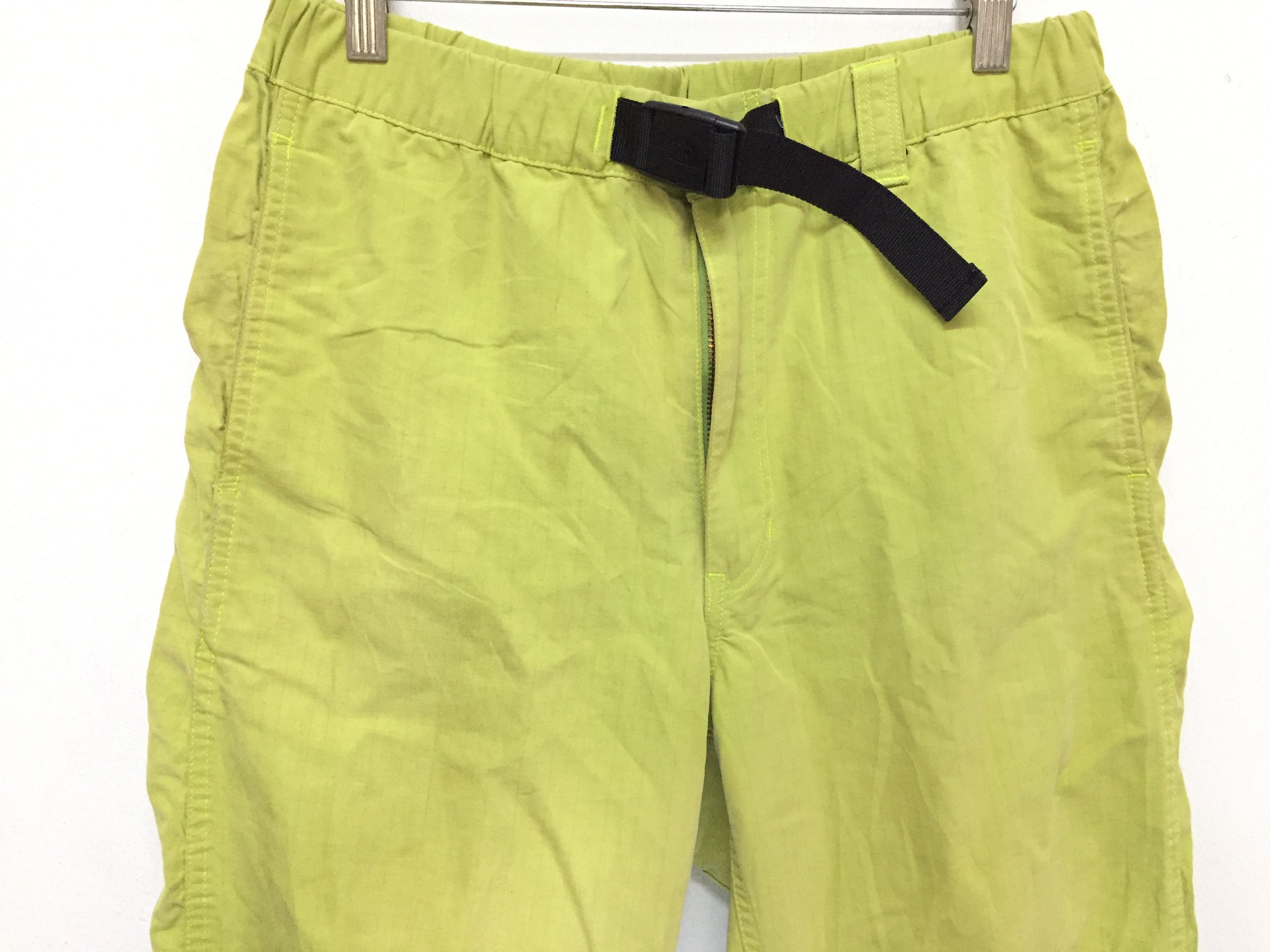 Nanamica × The North Face Vtg TNF Neon Green ripstop cargos pants Size US 30 / EU 46 - 3 Thumbnail