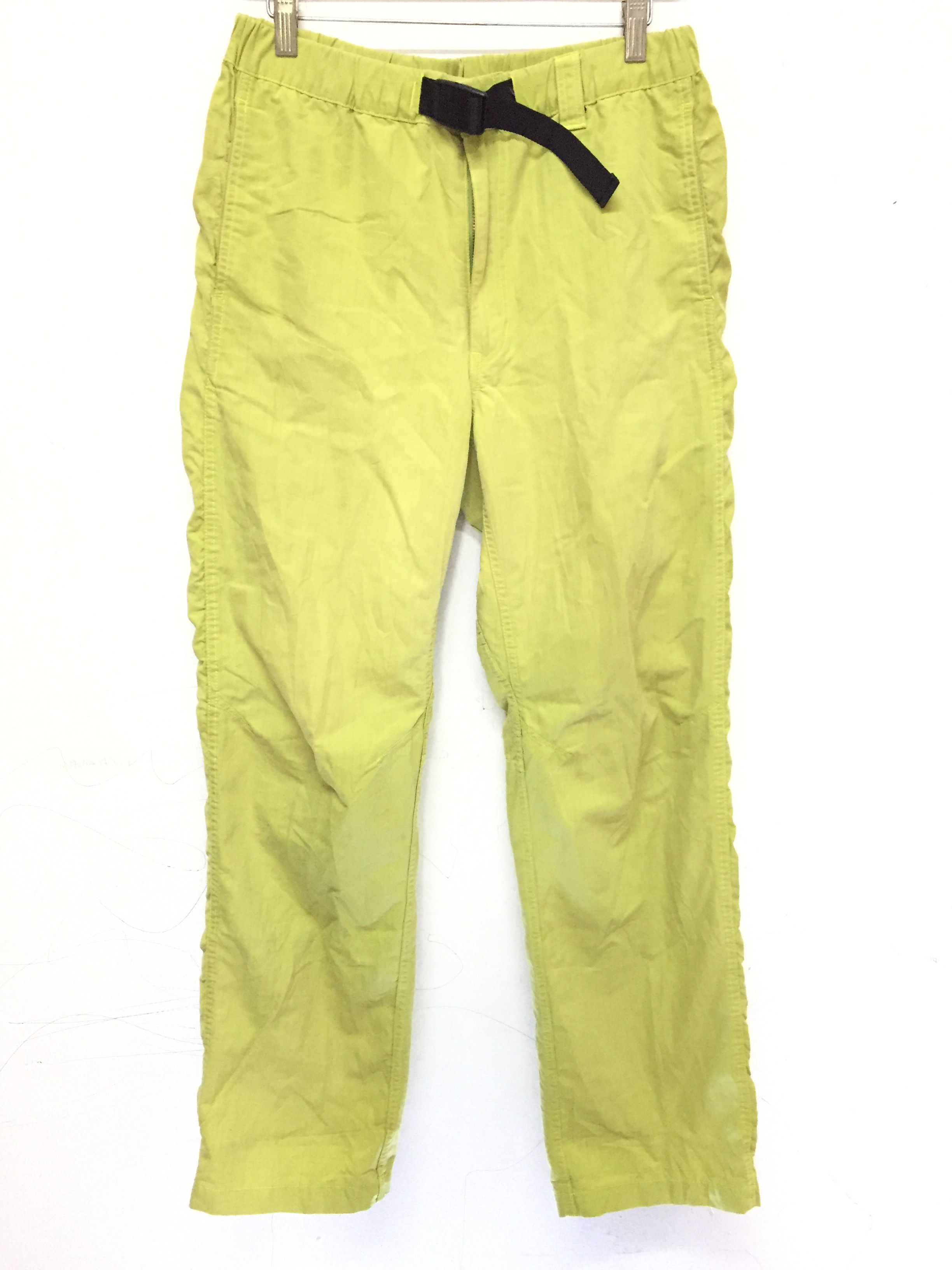Nanamica × The North Face Vtg TNF Neon Green ripstop cargos pants Size US 30 / EU 46 - 2 Thumbnail