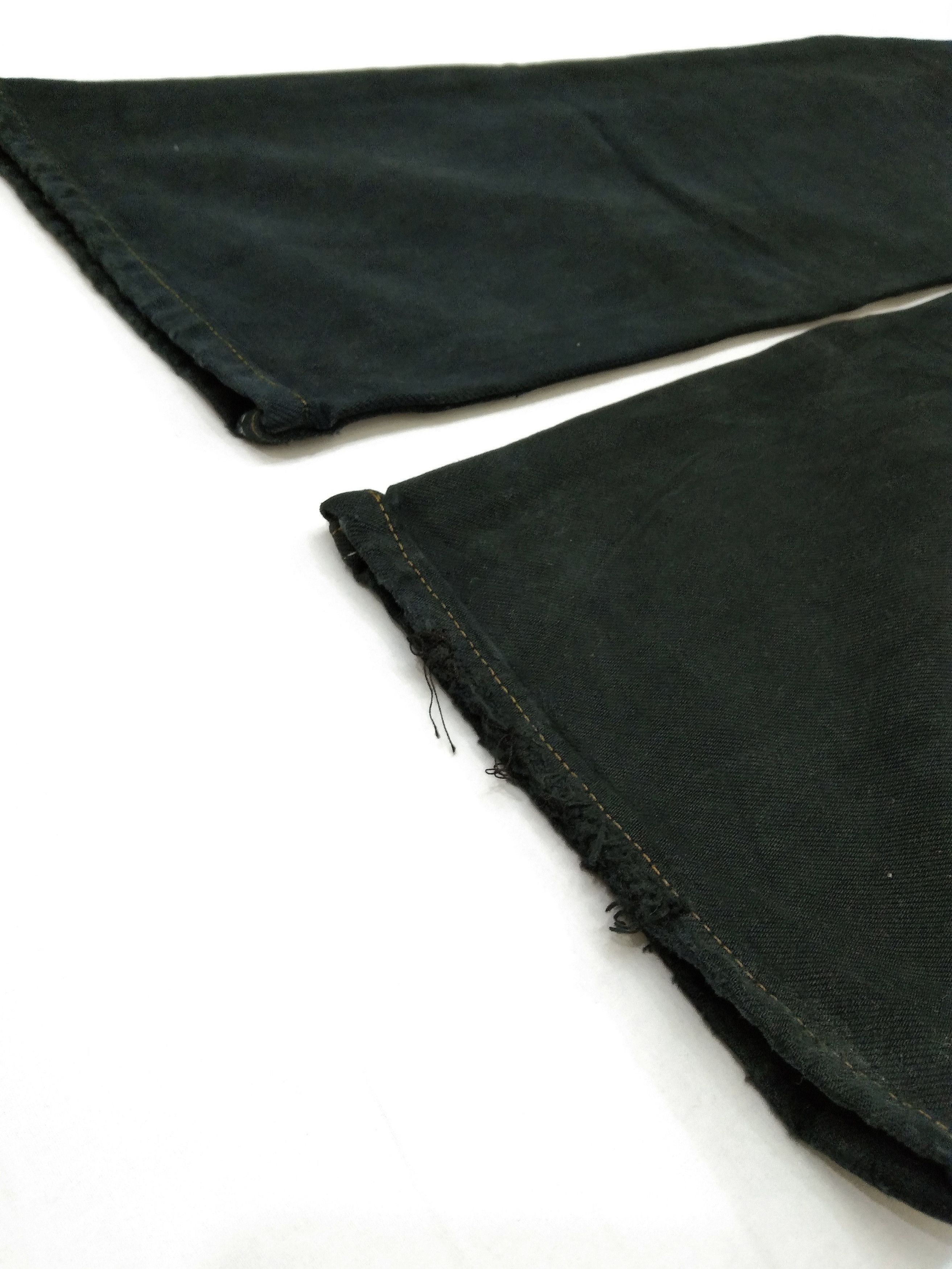 Levi's Y2k Vintage Levi's 501 Black Straight Leg Jeans 32x30 Size US 32 / EU 48 - 5 Thumbnail