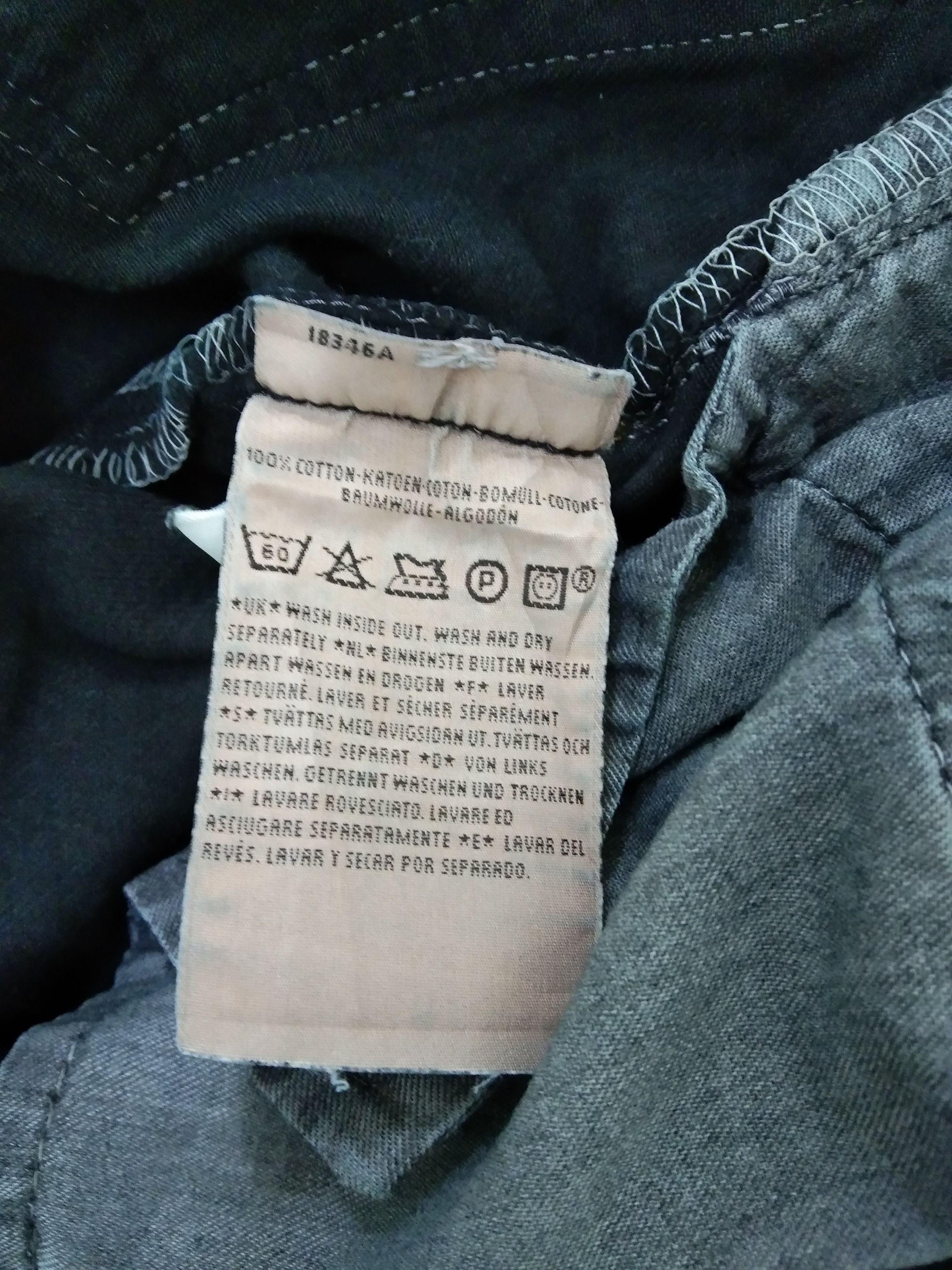 Levi's Y2k Vintage Levi's 501 Black Straight Leg Jeans 32x30 Size US 32 / EU 48 - 10 Thumbnail