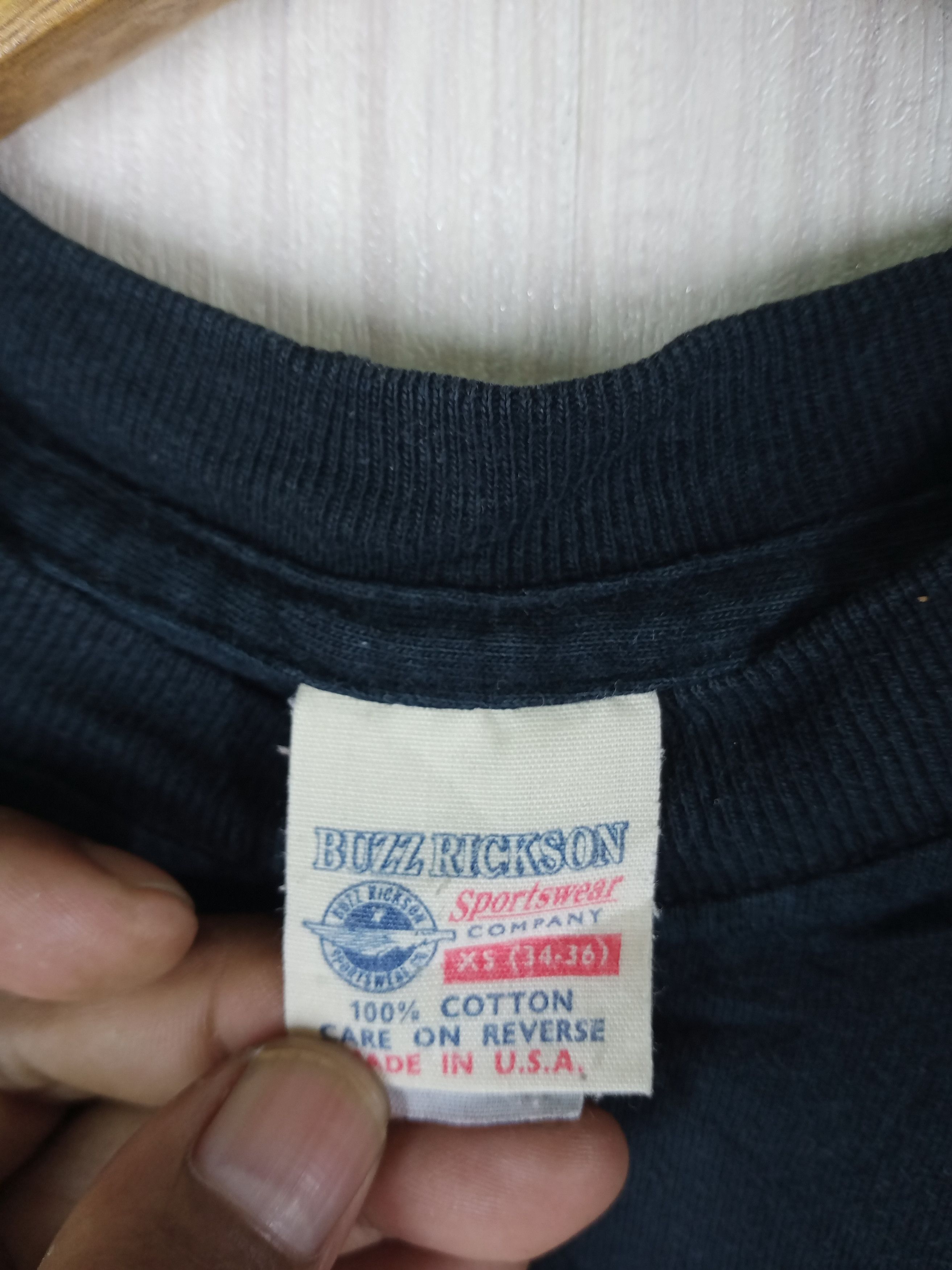 Buzz Rickson's Rare Buzz Rickson's Midnight Mickey Tee Size US XS / EU 42 / 0 - 2 Thumbnail