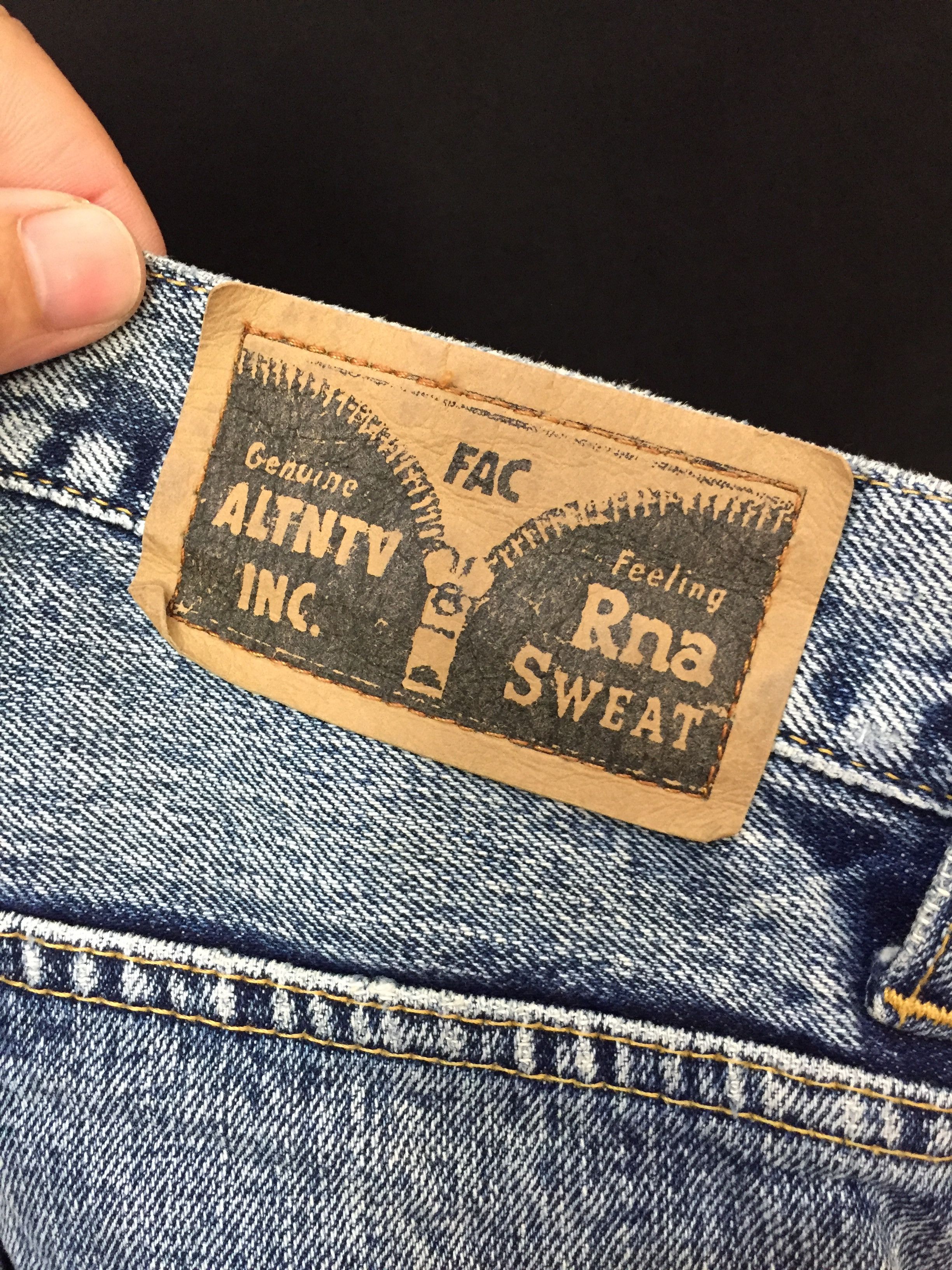 Japanese Brand RNA Pre DNA patchwork distressed pants kapital boro Size US 30 / EU 46 - 13 Thumbnail