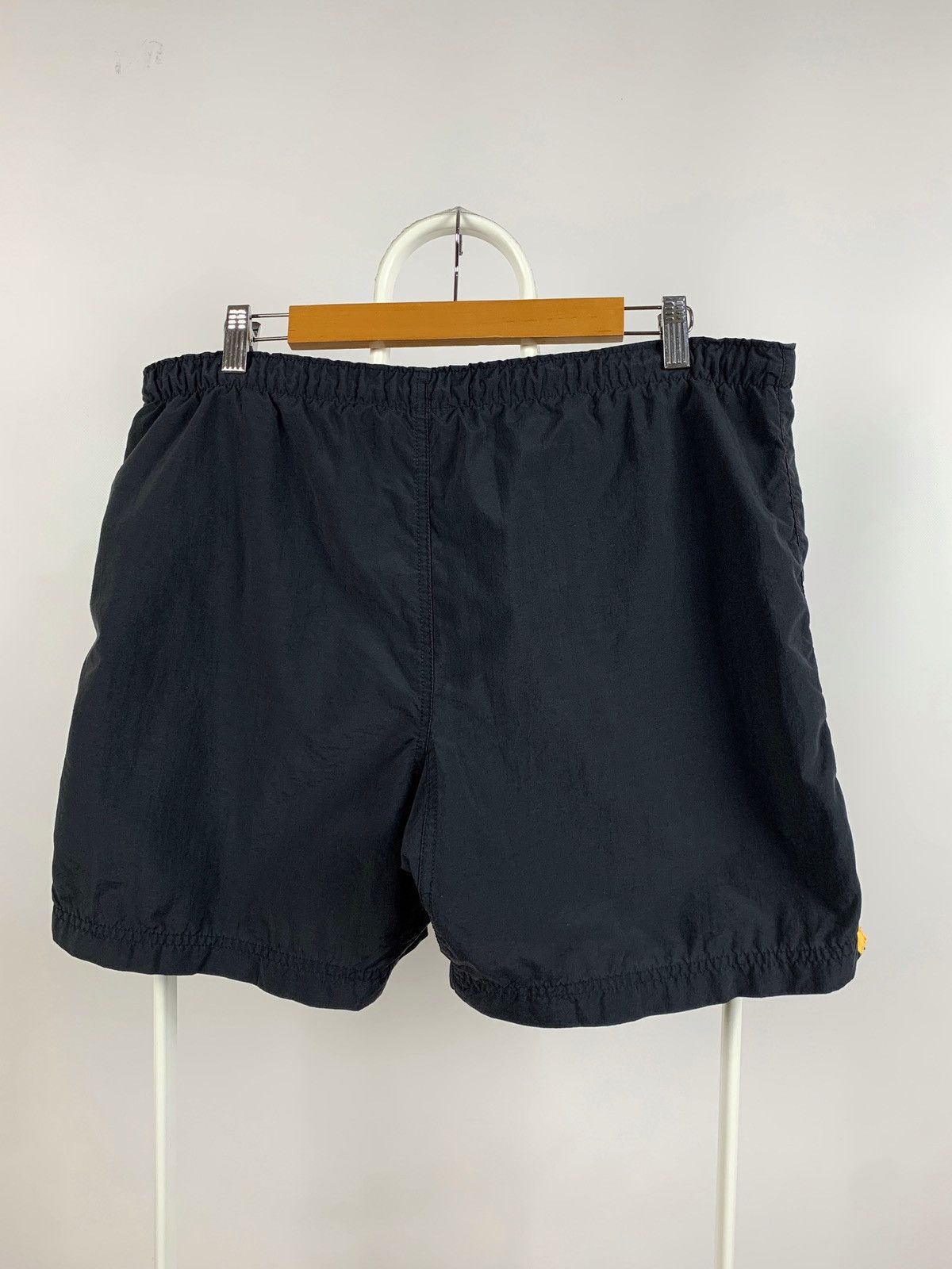 Nike 90s Vintage Nike Borussia Dortmund Black Nylon Shorts Size US 32 / EU 48 - 6 Thumbnail