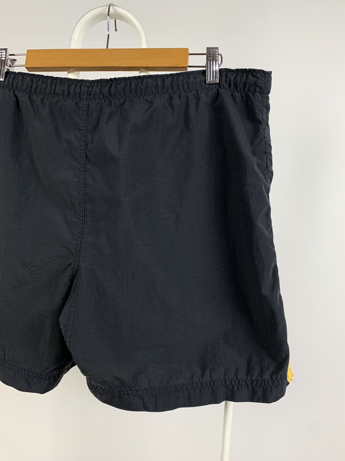 Nike 90s Vintage Nike Borussia Dortmund Black Nylon Shorts Size US 32 / EU 48 - 8 Thumbnail