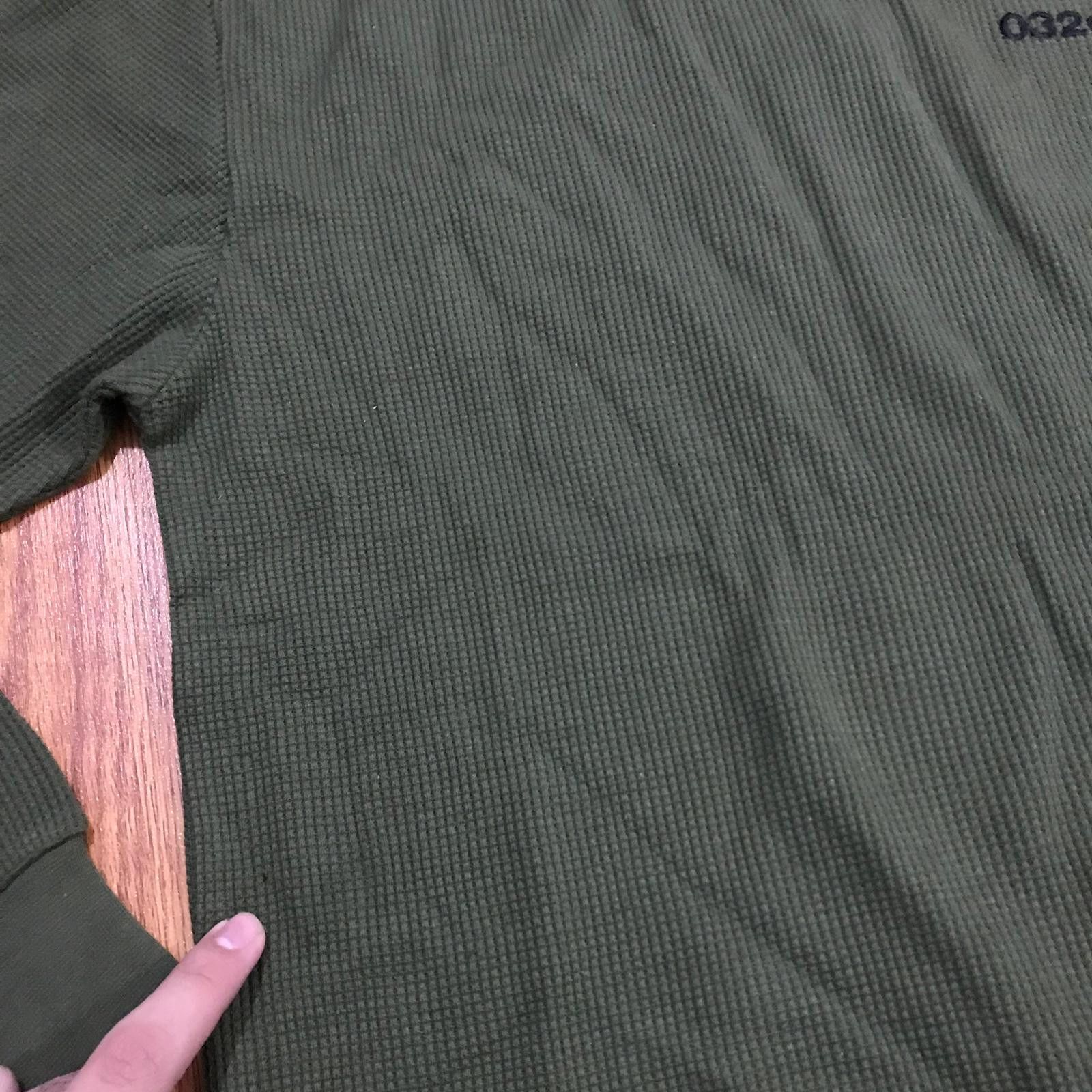 032c KT25 - 032c Olive Long Sleeve Arm Embroidered T-Shirt Size US M / EU 48-50 / 2 - 5 Thumbnail