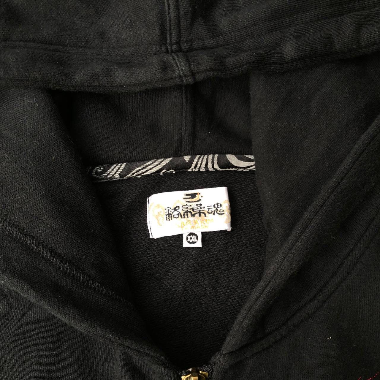 Japanese Brand KARAKURI TAMASHI JAPAN SKULLS SUKAJAN HOODIE Size US XXL / EU 58 / 5 - 7 Thumbnail