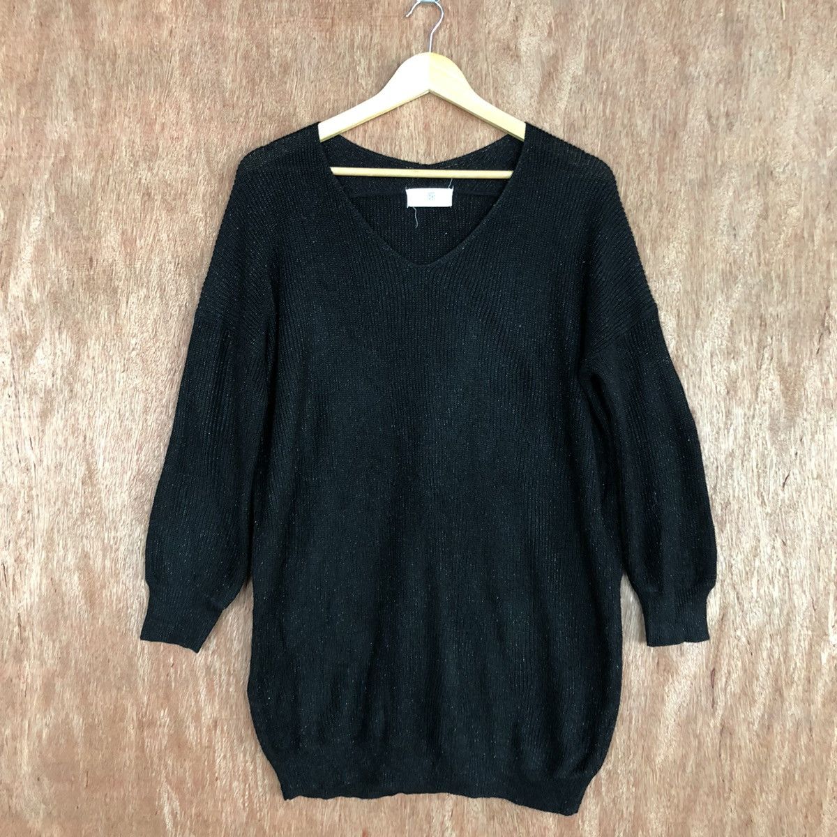 DL R.P.S Black KNitwear japan #c735
