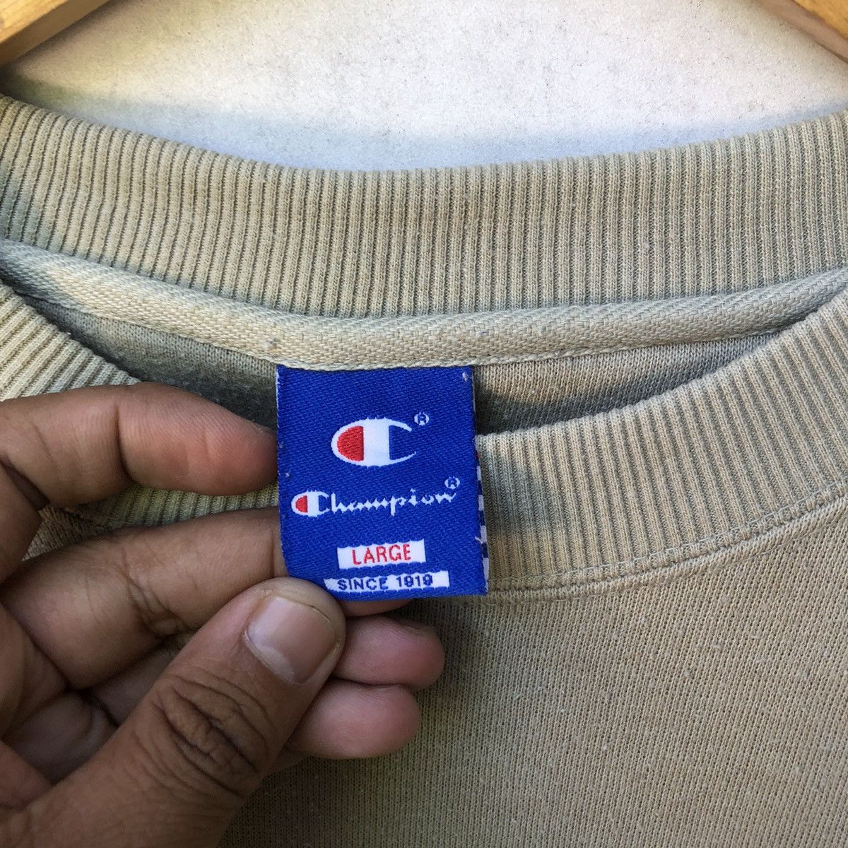 Champion × Vintage Vintage Champion Sweatshirt Size US L / EU 52-54 / 3 - 3 Thumbnail