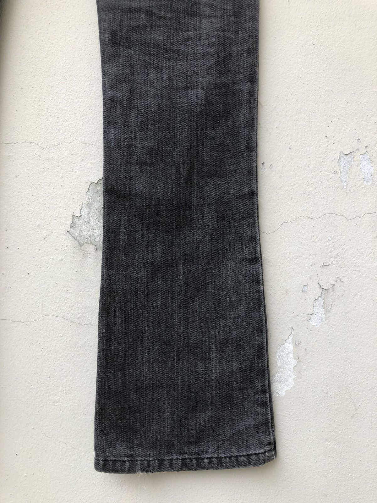 Hysteric Glamour × Vintage Vintage HG Japan Rips ZigZag Patchwork Denim Flare Jeans Size US 29 - 22 Thumbnail