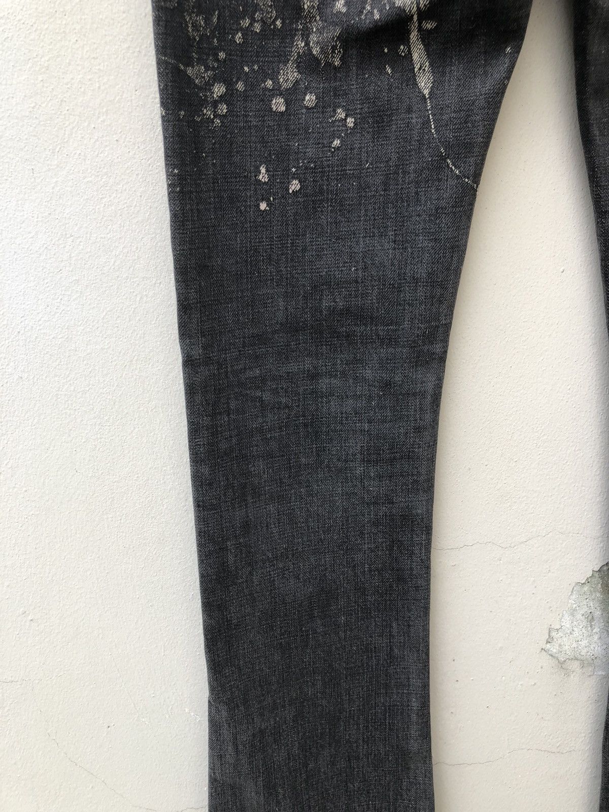 Hysteric Glamour × Vintage Vintage HG Japan Rips ZigZag Patchwork Denim Flare Jeans Size US 29 - 17 Thumbnail