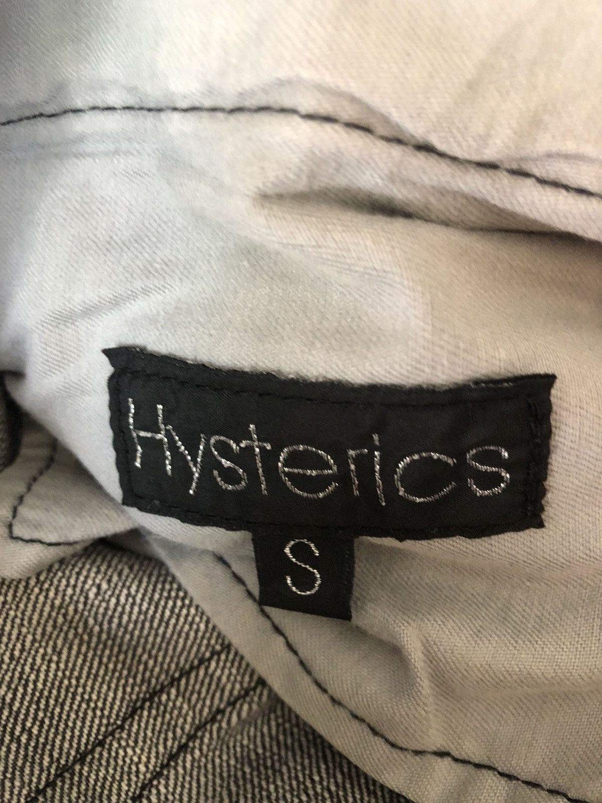 Hysteric Glamour × Vintage Vintage HG Japan Rips ZigZag Patchwork Denim Flare Jeans Size US 29 - 23 Thumbnail