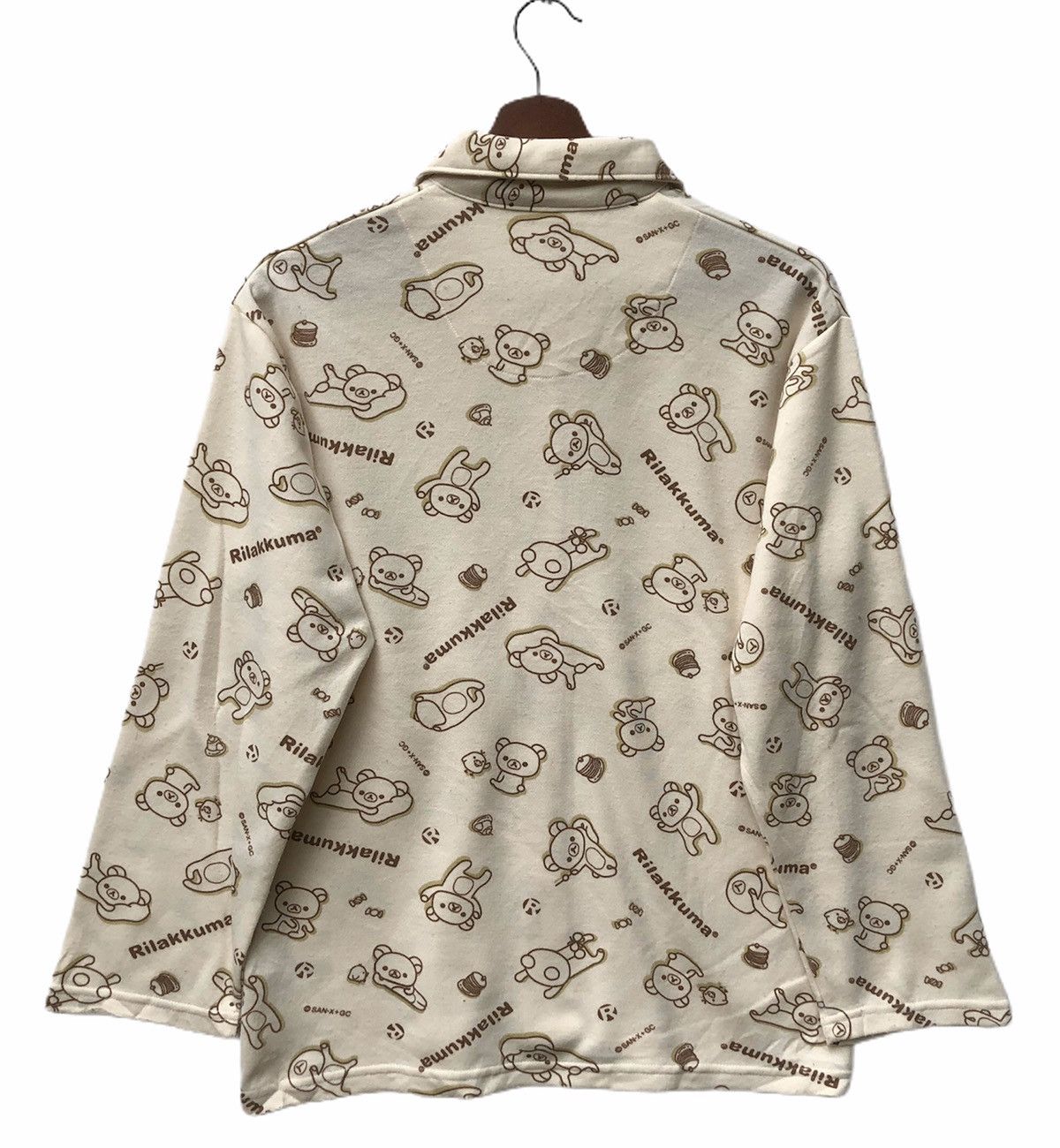Cartoon Network × Japanese Brand × Vintage Vintage Rilakkuma Sleep Wear Shirt Size US S / EU 44-46 / 1 - 3 Thumbnail