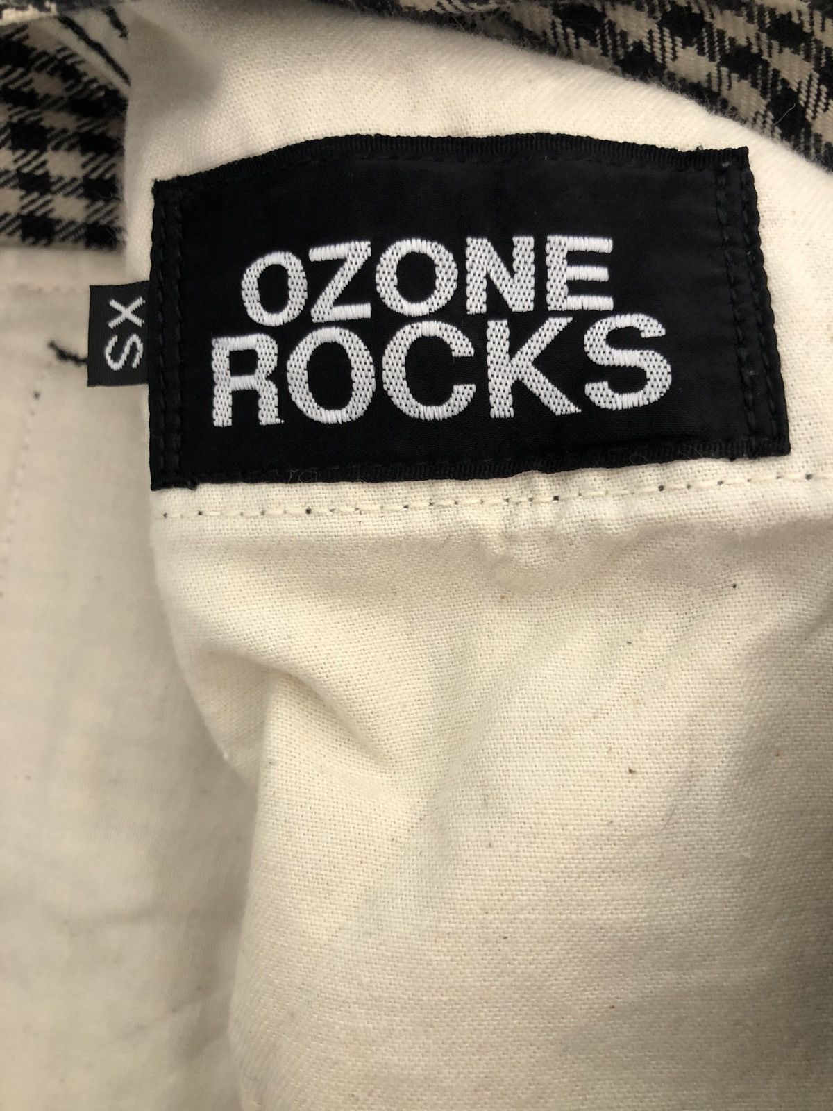 Vintage Vintage Ozone Rocks Japan Checks Expandable Leg Pant Size US 29 - 18 Thumbnail