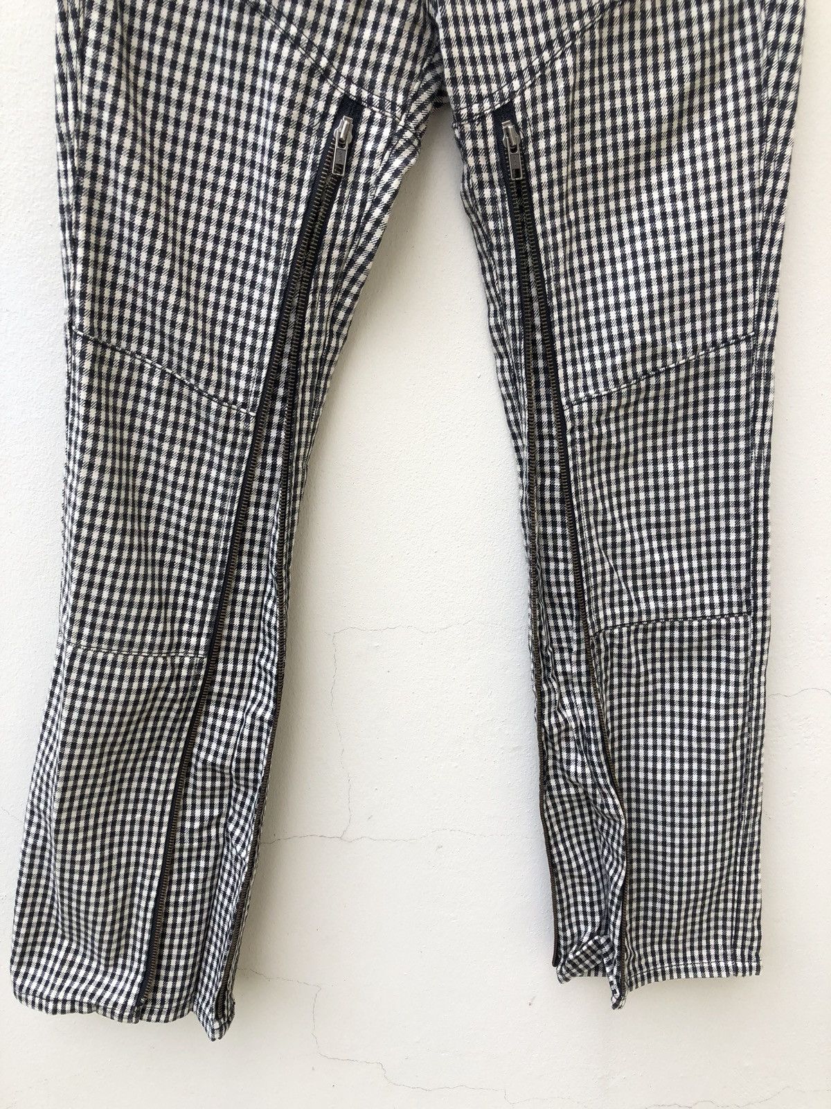 Vintage Vintage Ozone Rocks Japan Checks Expandable Leg Pant Size US 29 - 14 Thumbnail