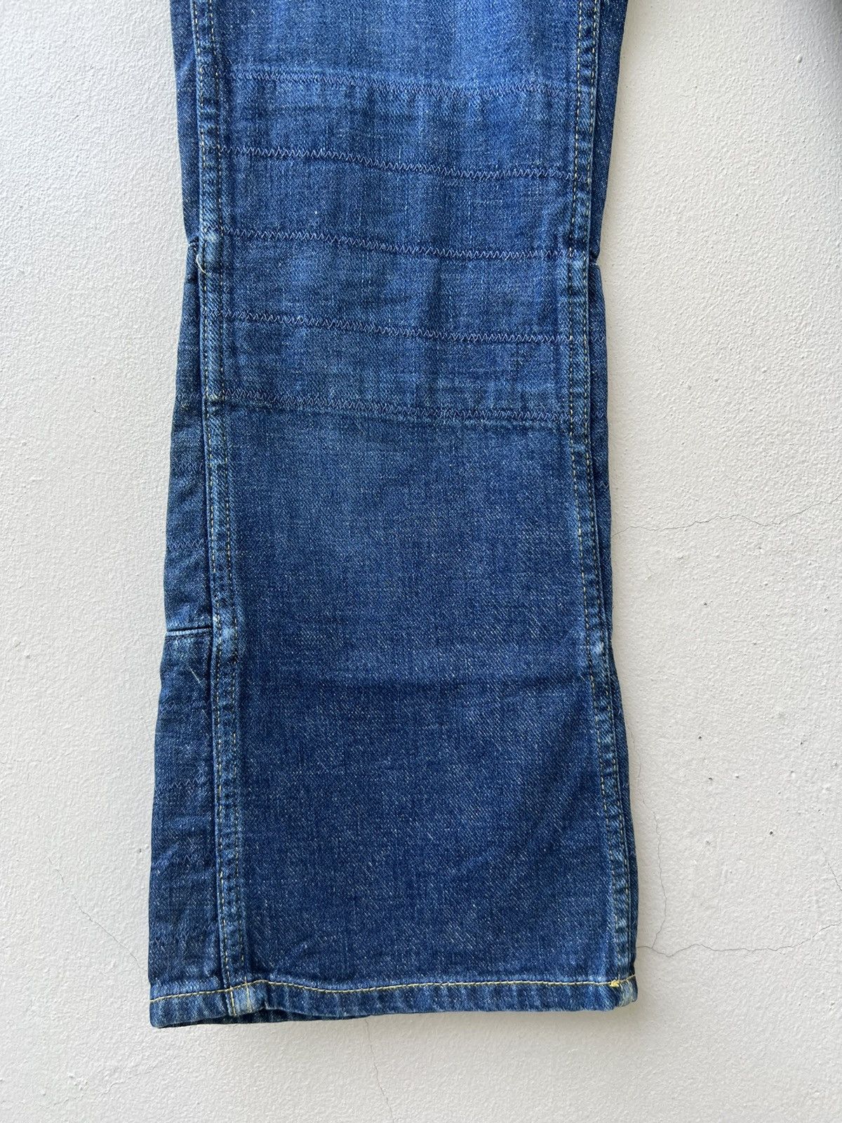 Hysteric Glamour Vintage HG Front Pockets Patchworks Legs Cropped Denim Size US 29 - 9 Thumbnail
