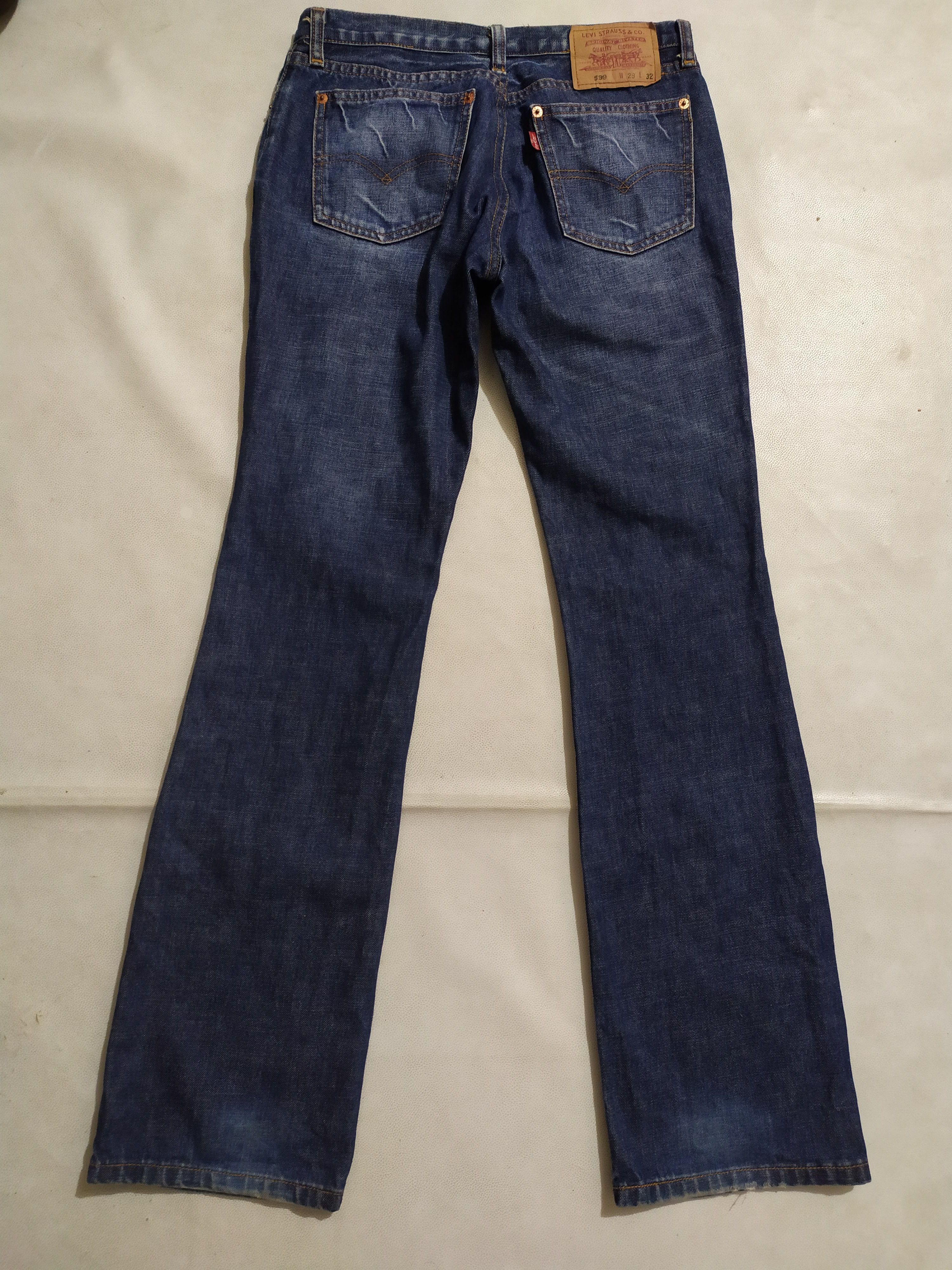 Levi's × Levi's Vintage Clothing × Vintage Levis Flared / Bootcut Denim Low Rise low rise Jeans Pants Size US 29 - 10 Thumbnail
