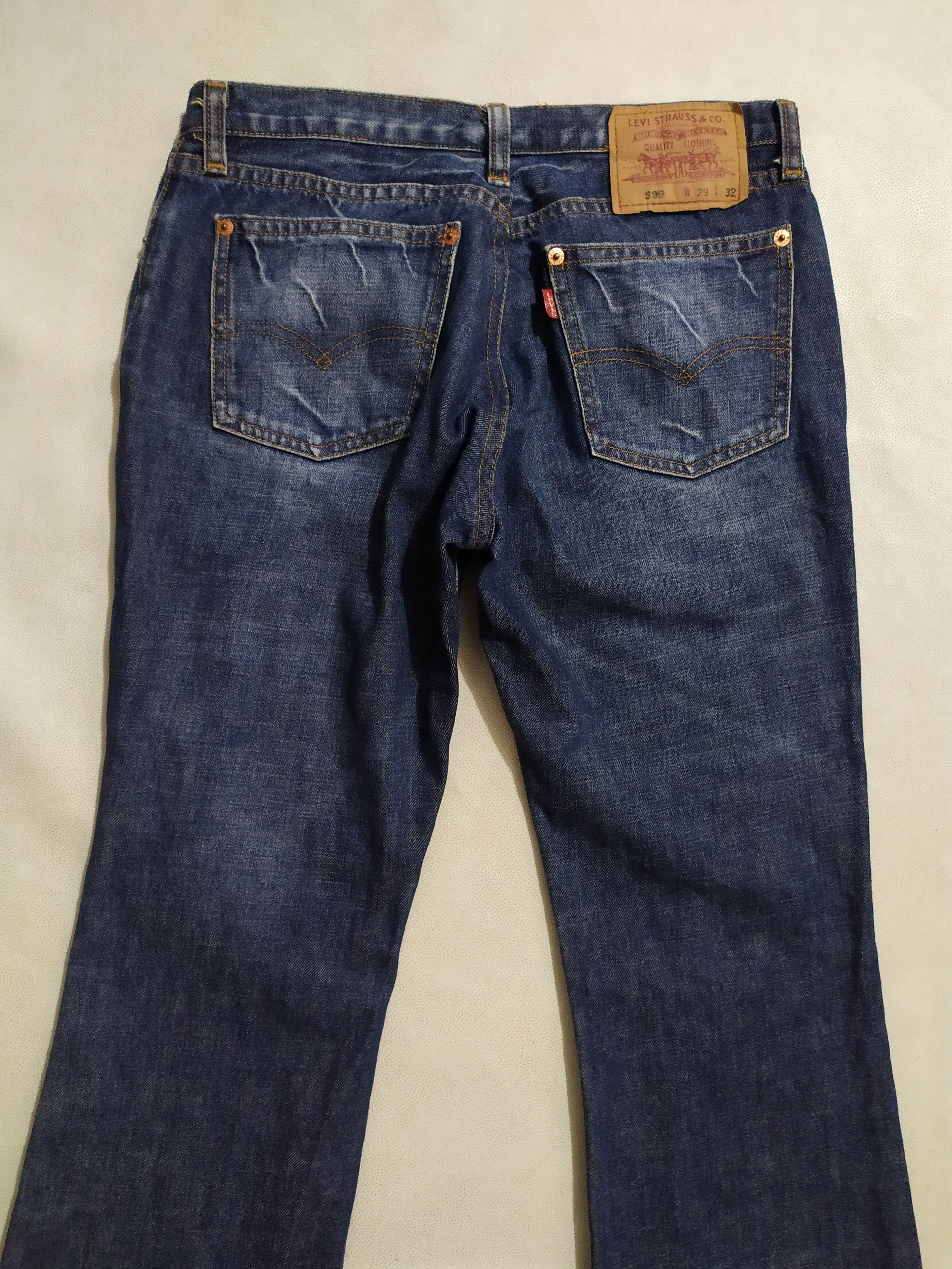 Levi's × Levi's Vintage Clothing × Vintage Levis Flared / Bootcut Denim Low Rise low rise Jeans Pants Size US 29 - 11 Thumbnail