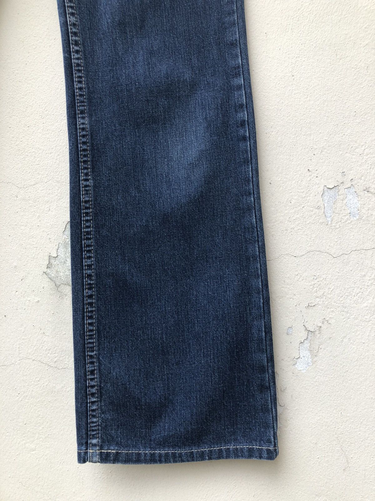 Hysteric Glamour Vintage Hysteric Glamour Border Striped Denim Flare Jeans Size US 29 - 10 Thumbnail