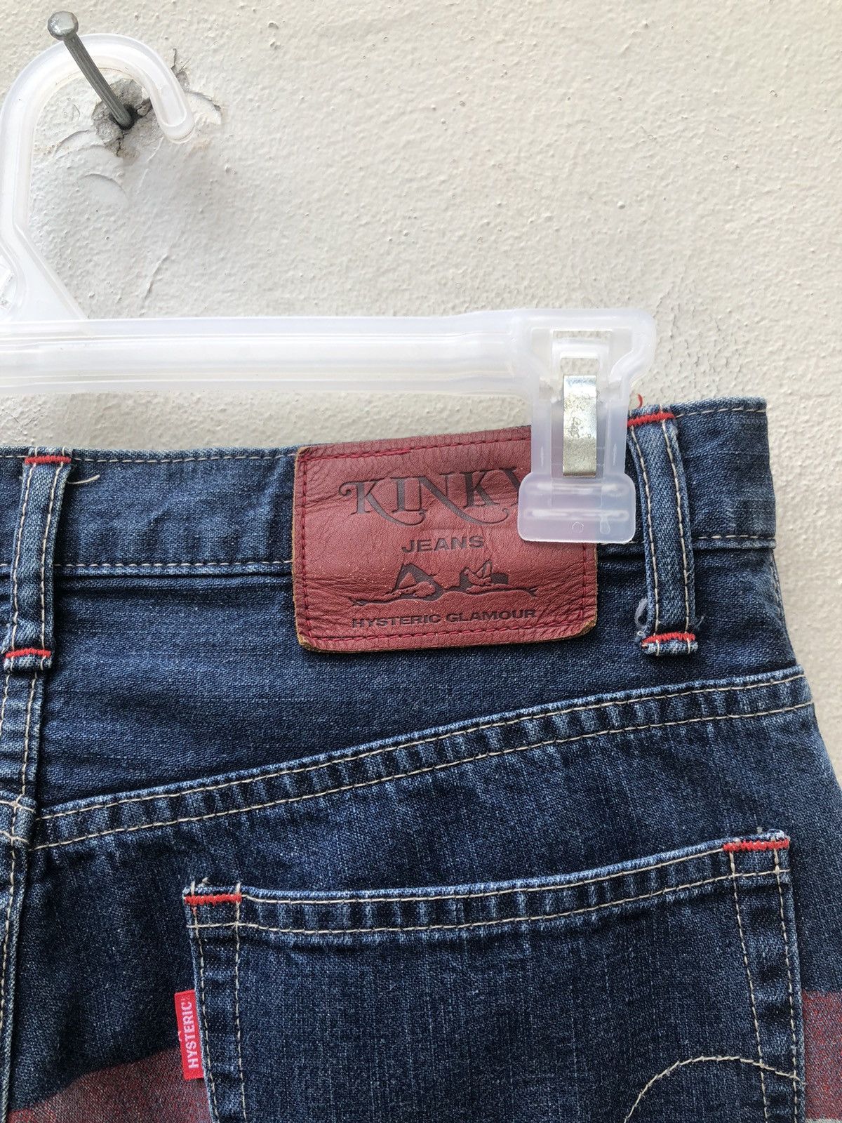 Hysteric Glamour Vintage Hysteric Glamour Border Striped Denim Flare Jeans Size US 29 - 16 Thumbnail