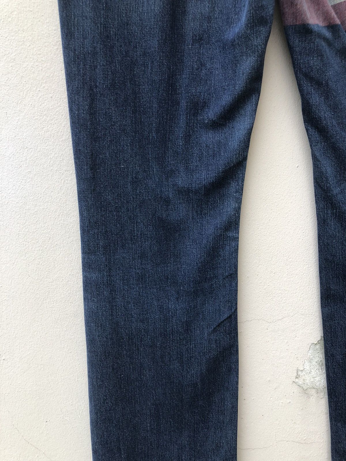 Hysteric Glamour Vintage Hysteric Glamour Border Striped Denim Flare Jeans Size US 29 - 13 Thumbnail