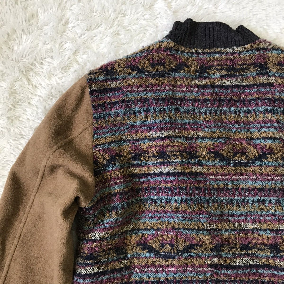 Japanese Brand Titicaca Pattern Part Color Jacket Size US M / EU 48-50 / 2 - 10 Thumbnail