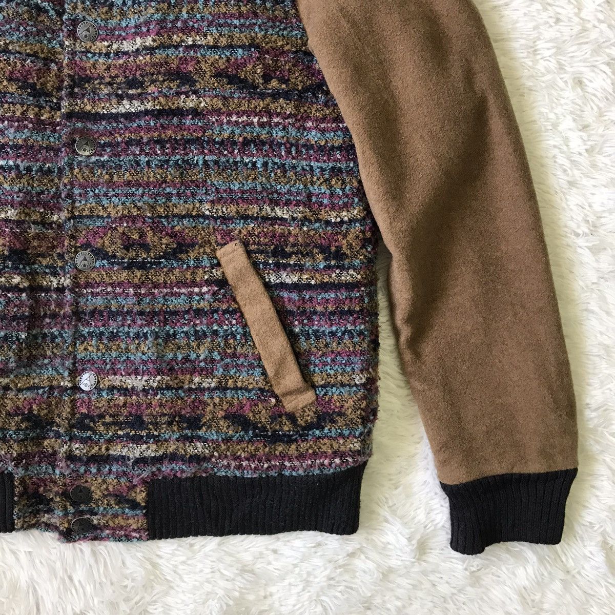Japanese Brand Titicaca Pattern Part Color Jacket Size US M / EU 48-50 / 2 - 4 Thumbnail