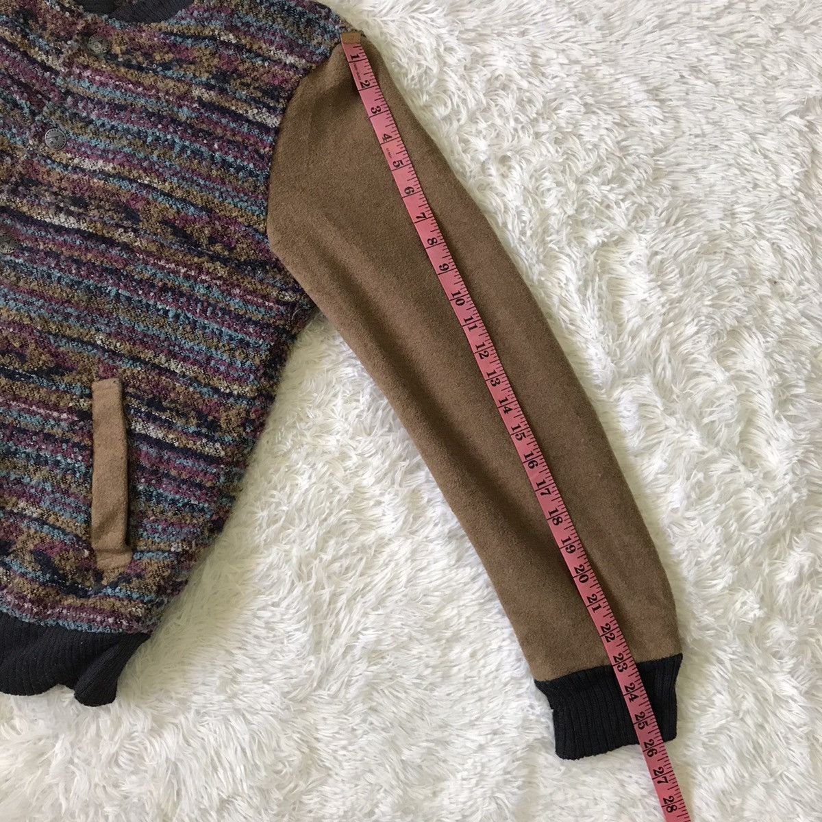 Japanese Brand Titicaca Pattern Part Color Jacket Size US M / EU 48-50 / 2 - 21 Thumbnail