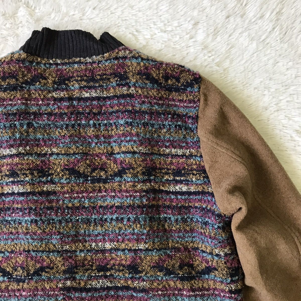 Japanese Brand Titicaca Pattern Part Color Jacket Size US M / EU 48-50 / 2 - 9 Thumbnail