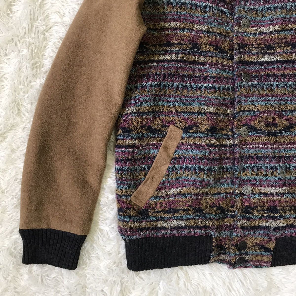 Japanese Brand Titicaca Pattern Part Color Jacket Size US M / EU 48-50 / 2 - 3 Thumbnail