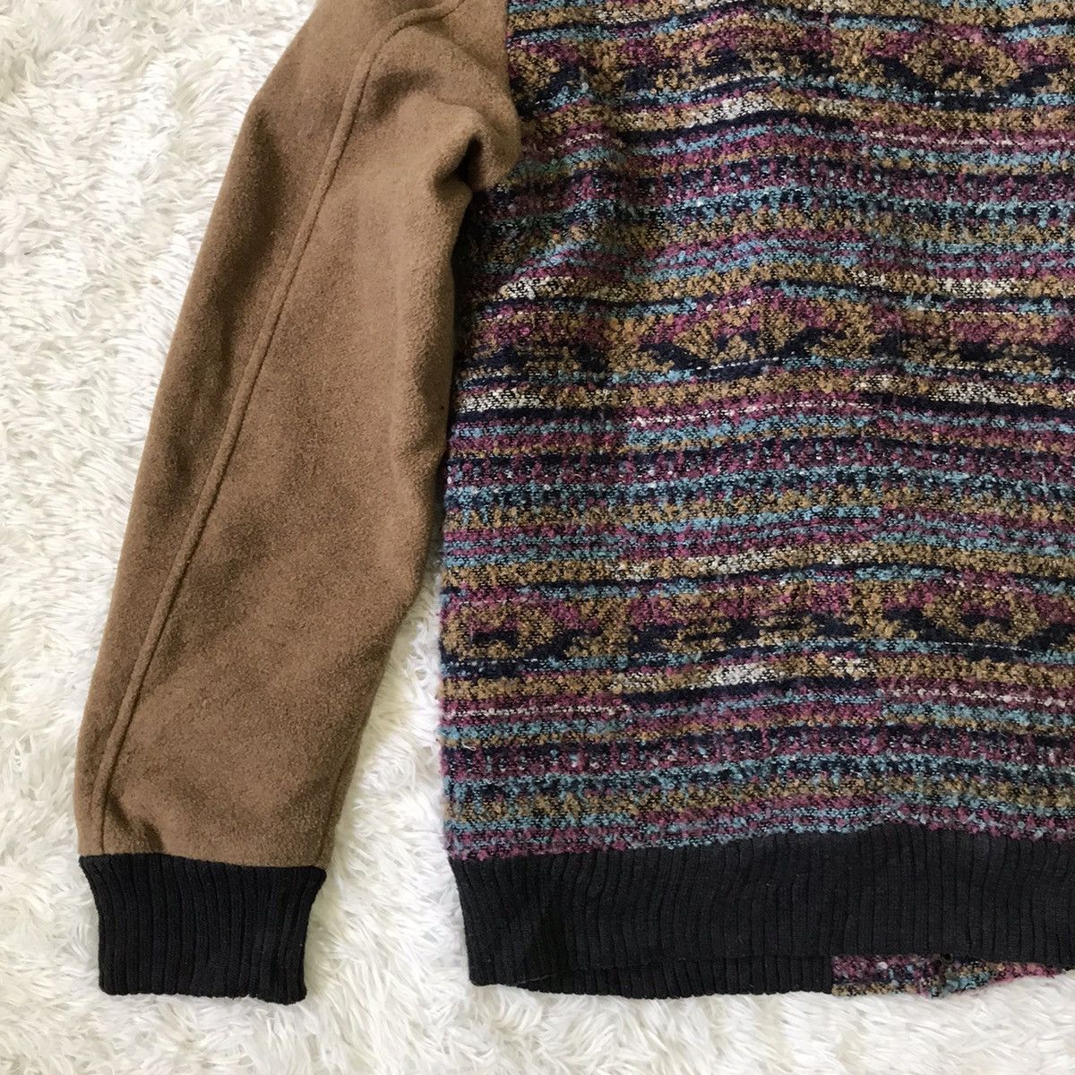 Japanese Brand Titicaca Pattern Part Color Jacket Size US M / EU 48-50 / 2 - 7 Thumbnail