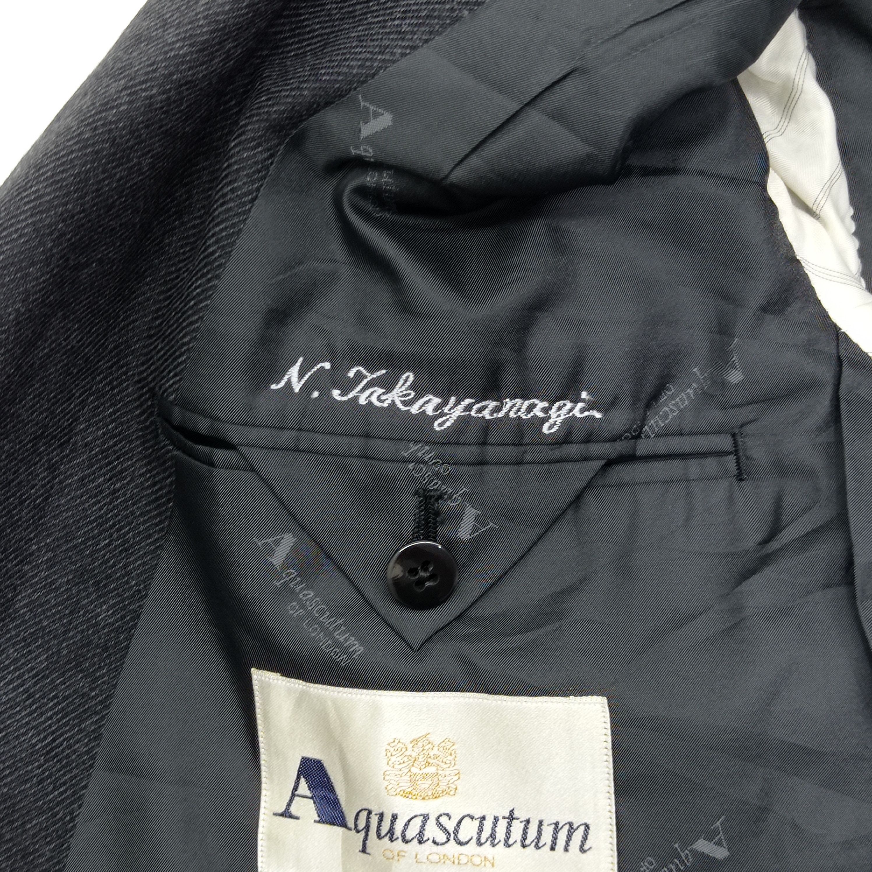 Aquascutum × Designer AQUASCUTUM N.takayanagi Blazer Size 36R - 6 Thumbnail