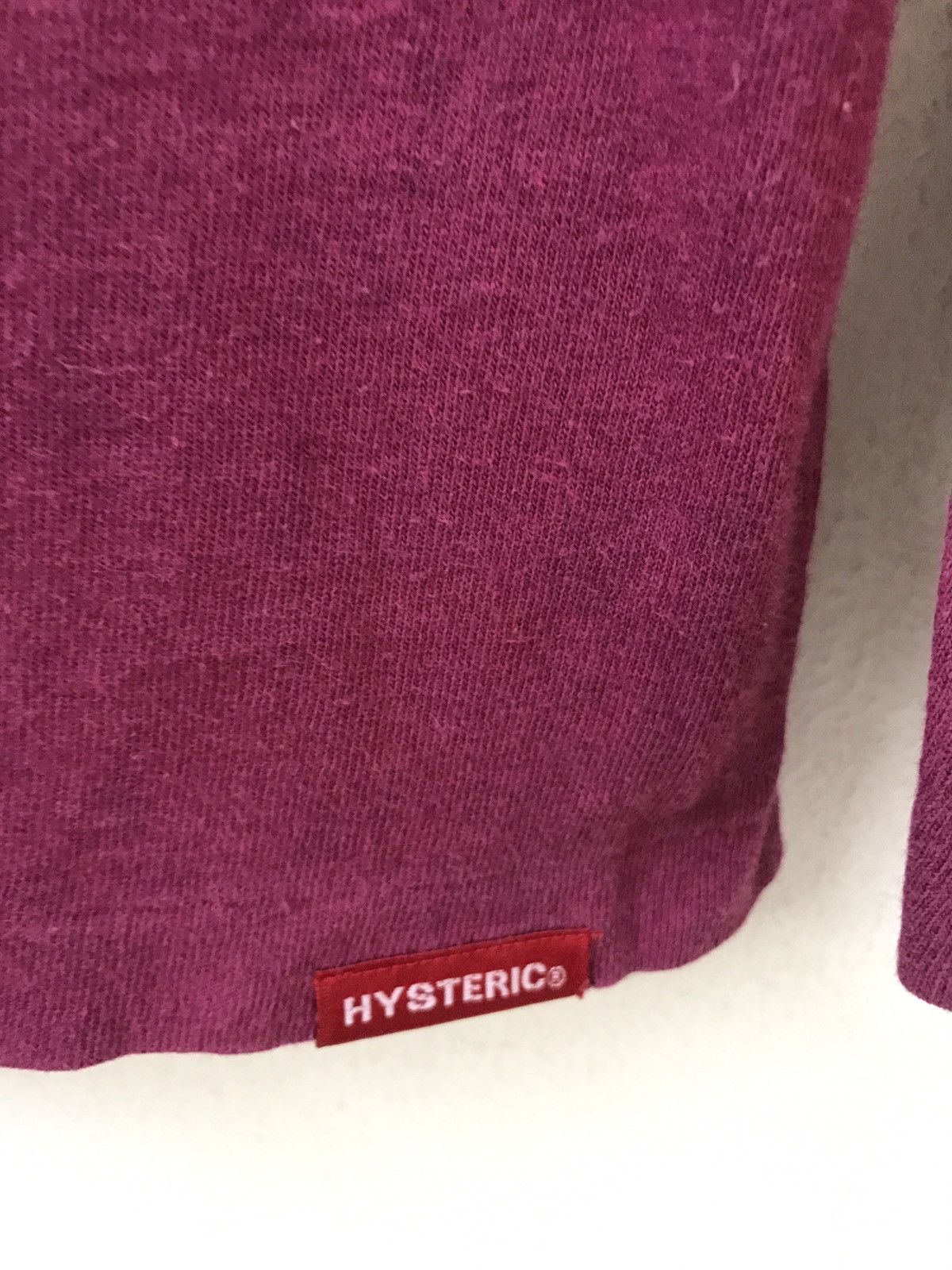 Hysteric Glamour Vintage Hysteric Glamour Made in Japan Long Sleeve t shirt Size US S / EU 44-46 / 1 - 7 Thumbnail